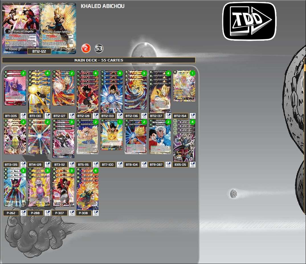 Decklist de Khaled Abichou