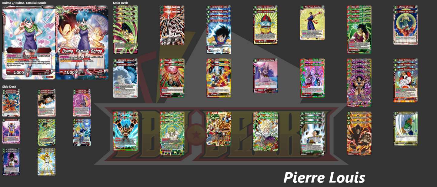 Decklist image · Pierre Louis