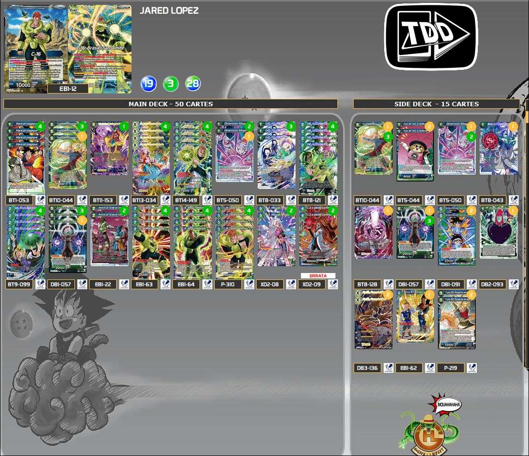 Decklist image · Jared Lopez