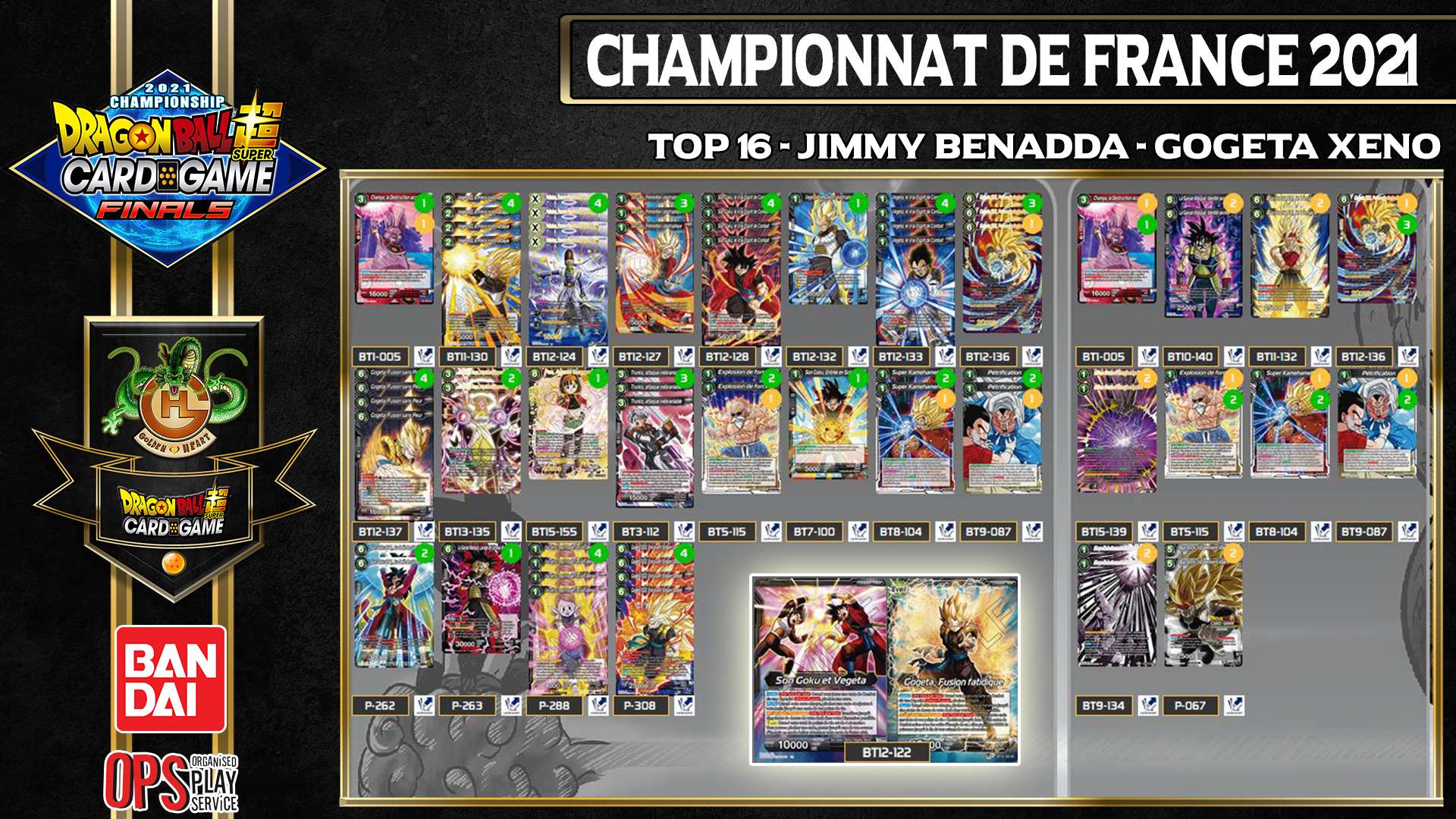 Decklist de Jimmy Benadda