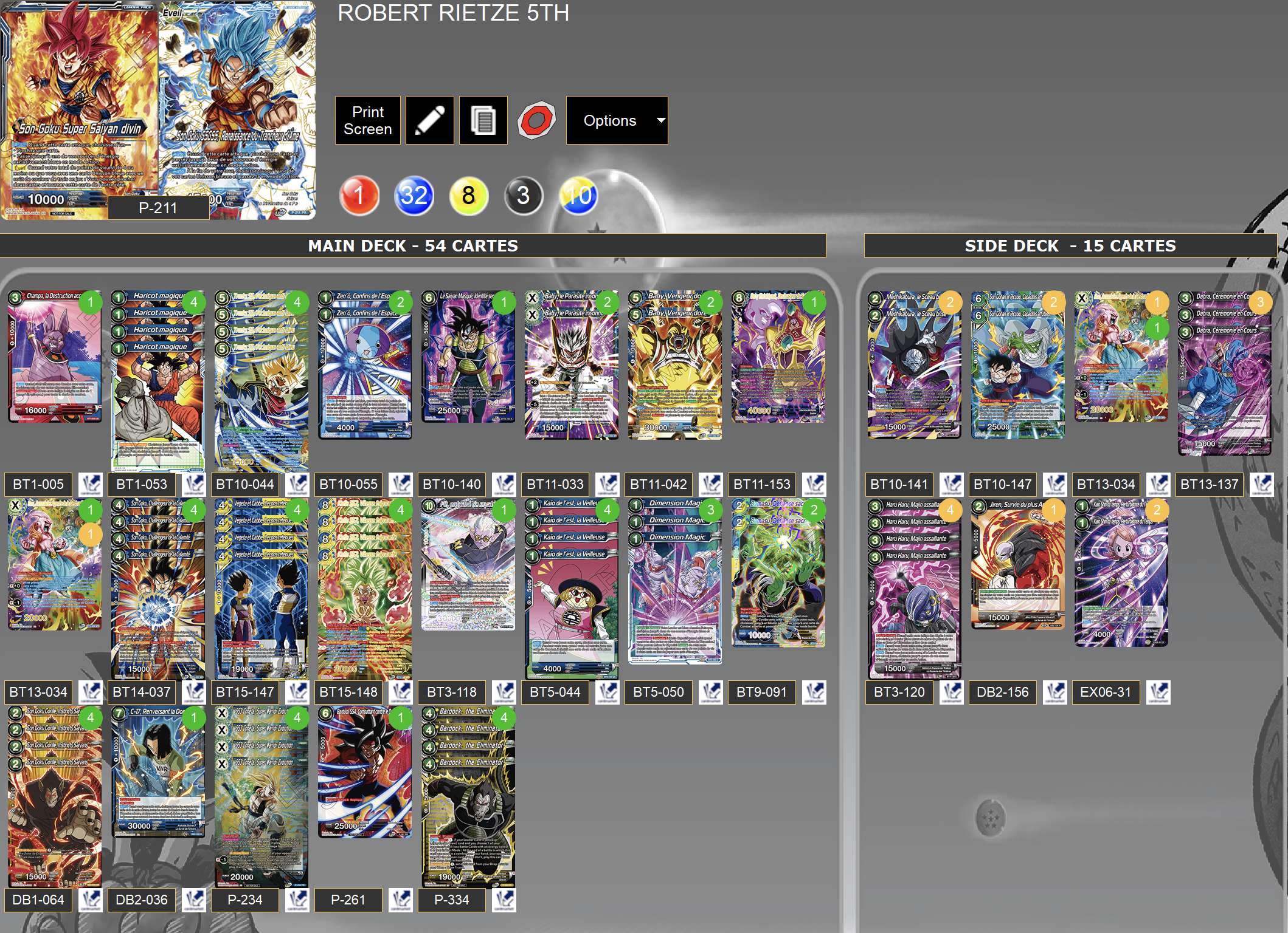 Decklist image · Robert Rietze