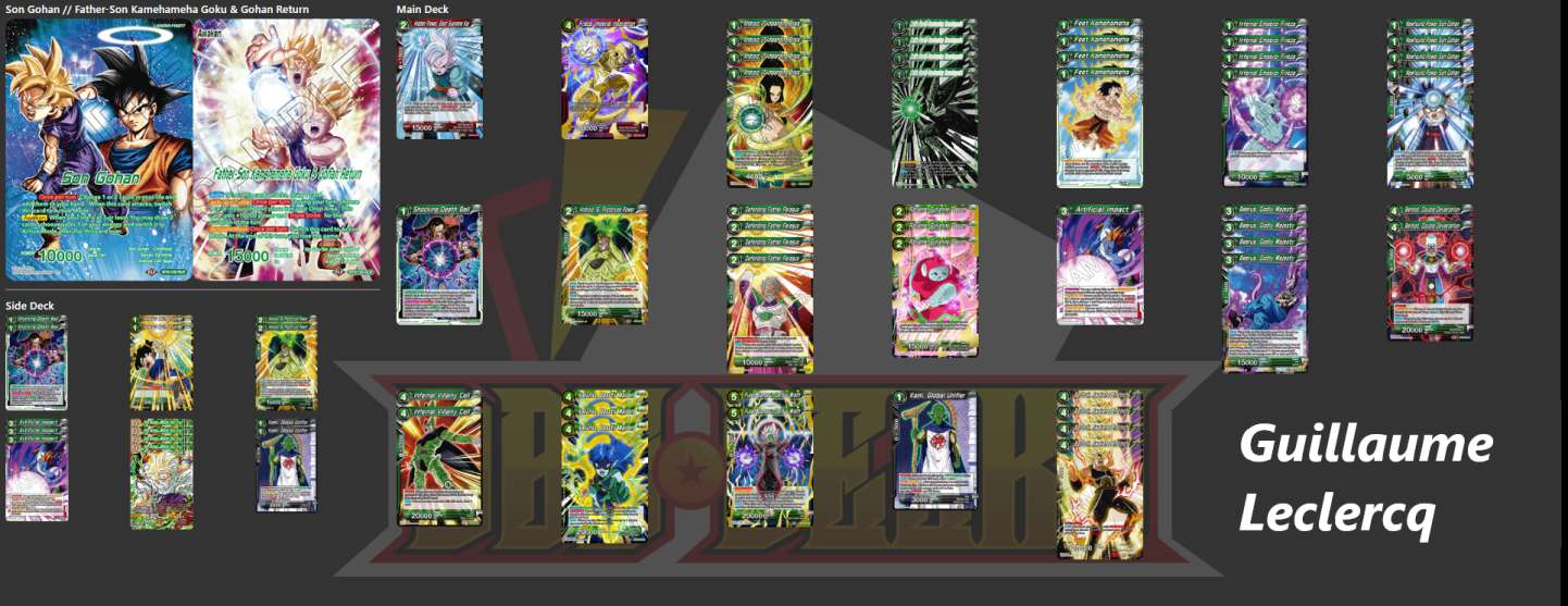 Decklist de Guillaume Leclercq
