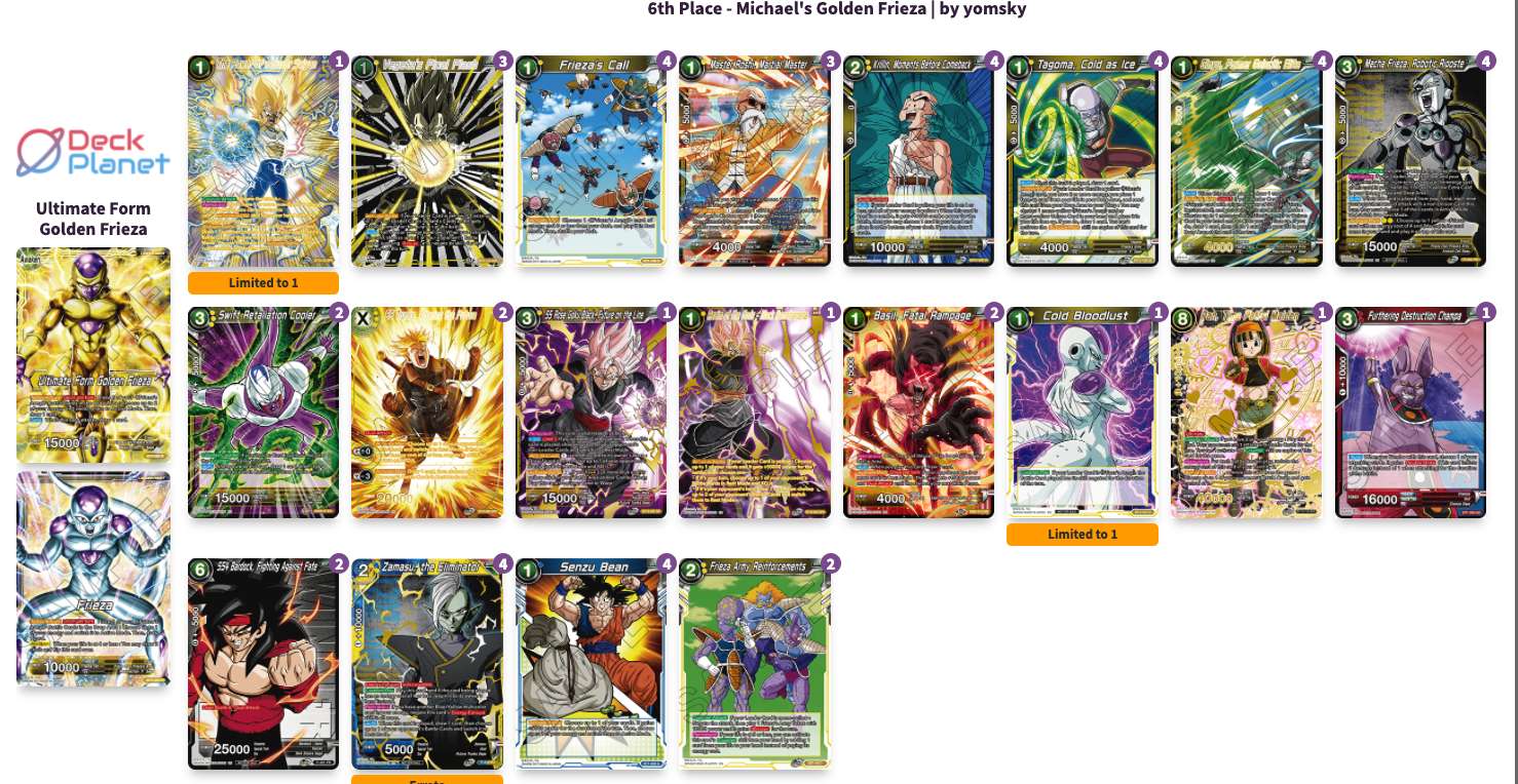 Decklist de Michael Kerrick