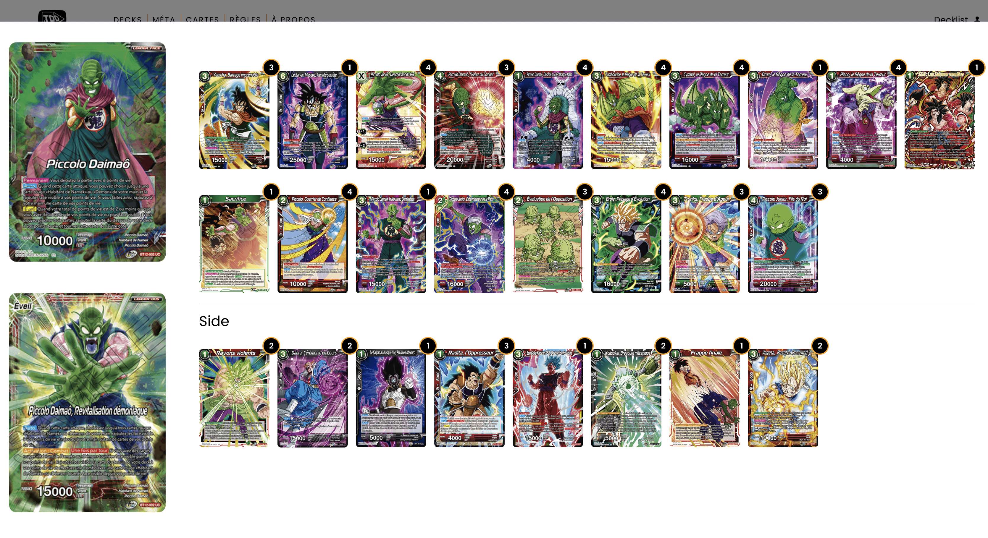 Decklist image · Ludovic Saive