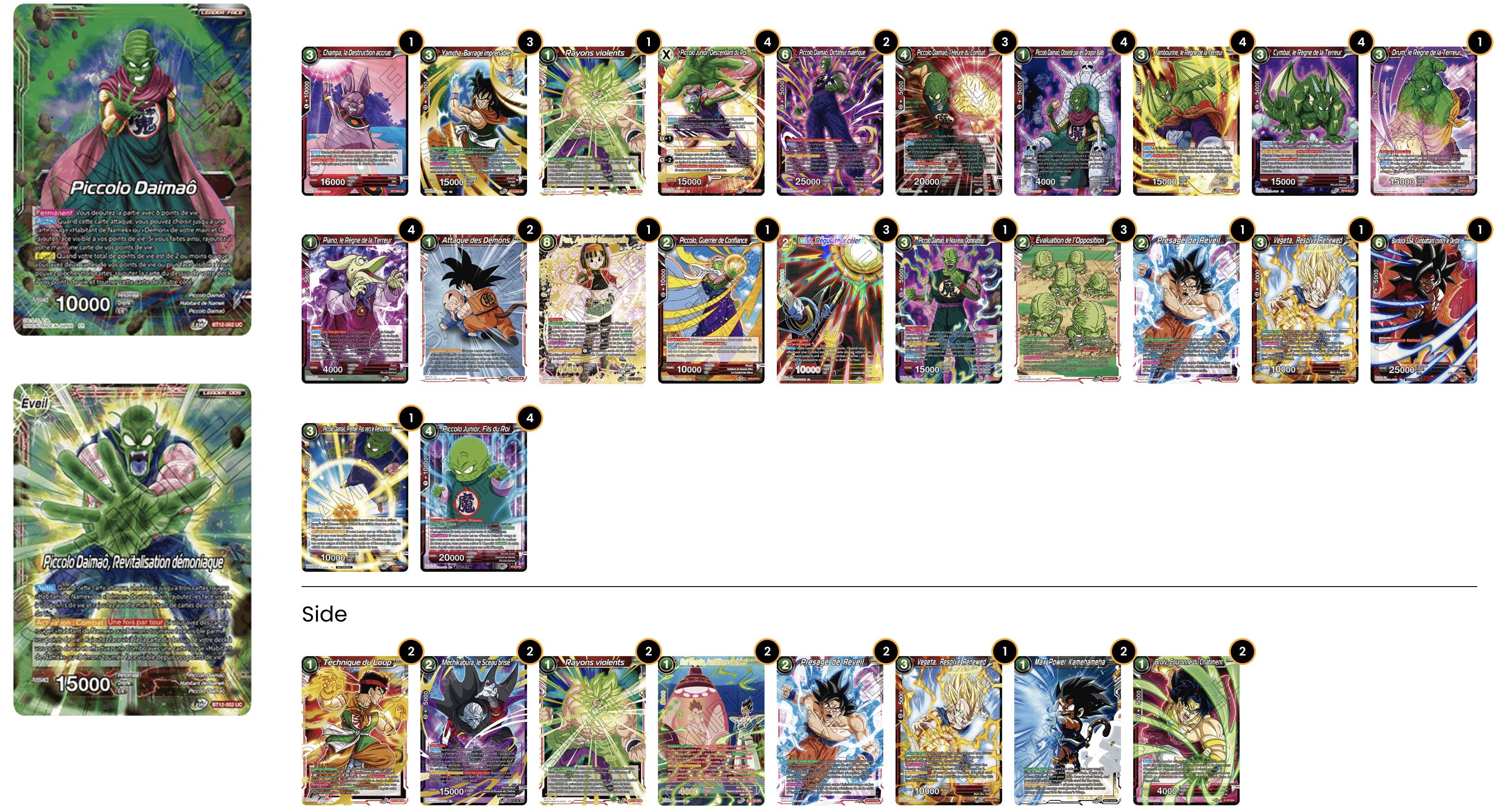 Decklist de Hakim Payet