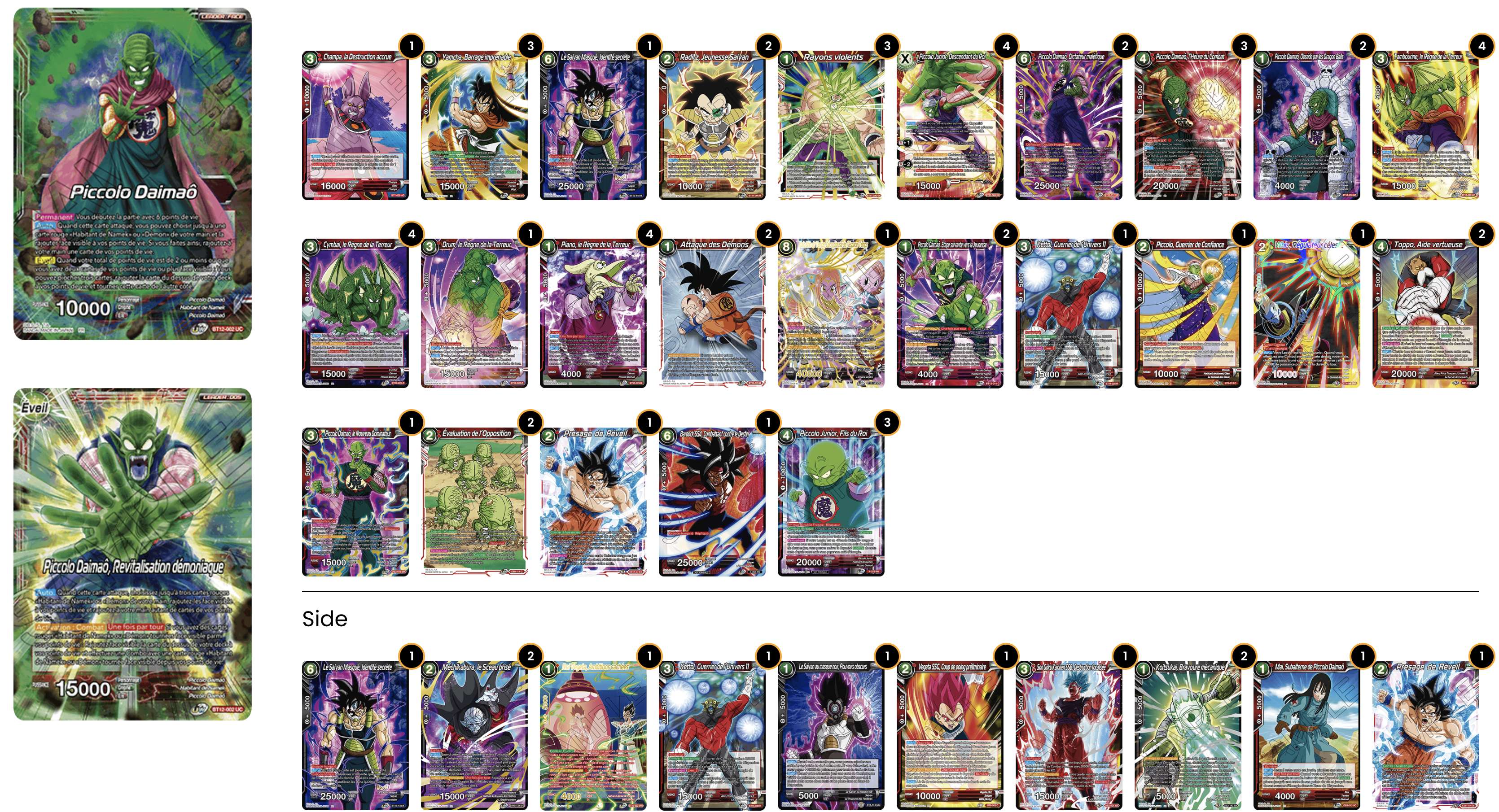 Decklist de Julien Nemeghaire