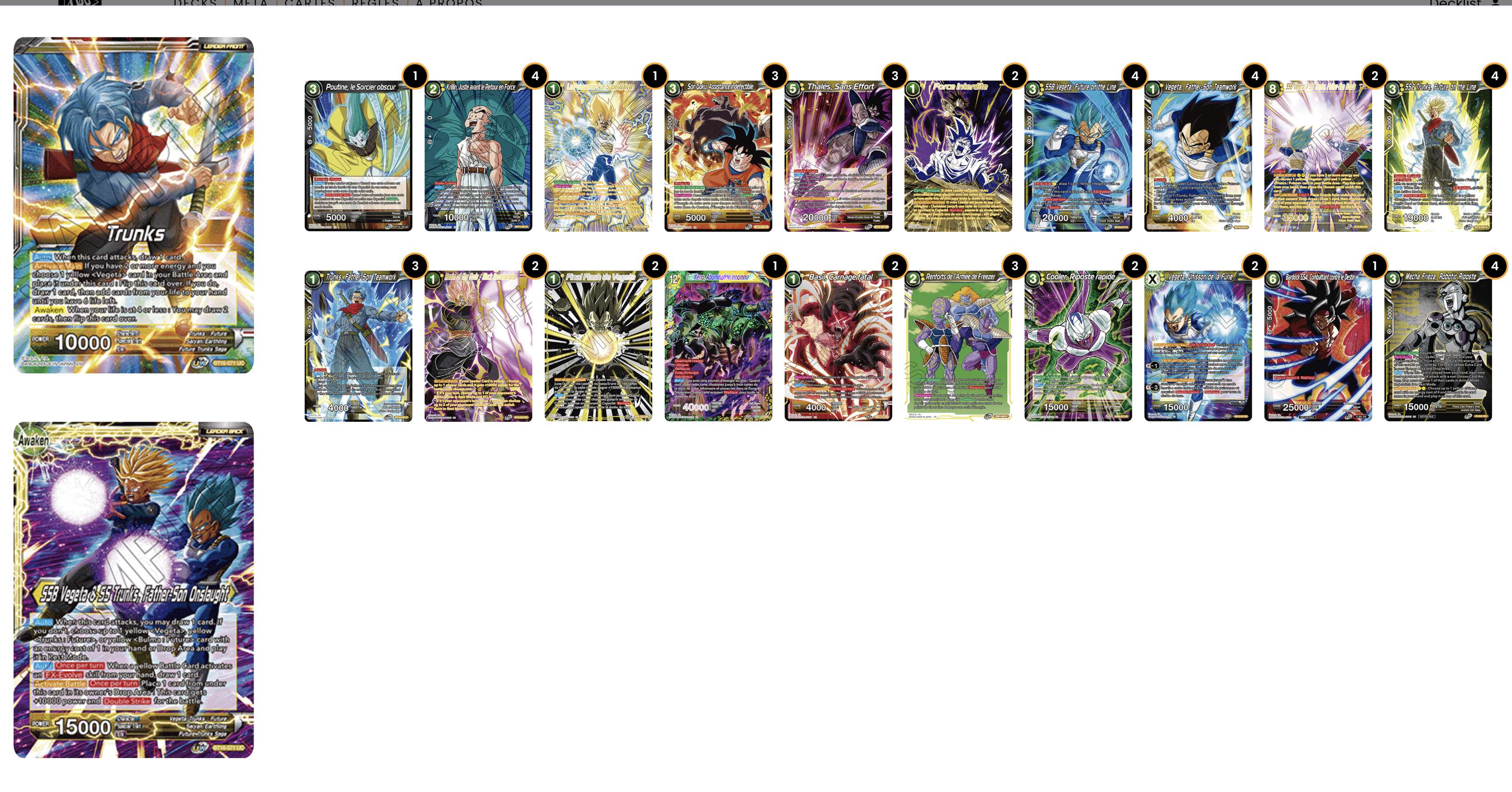 Decklist de Can Demir