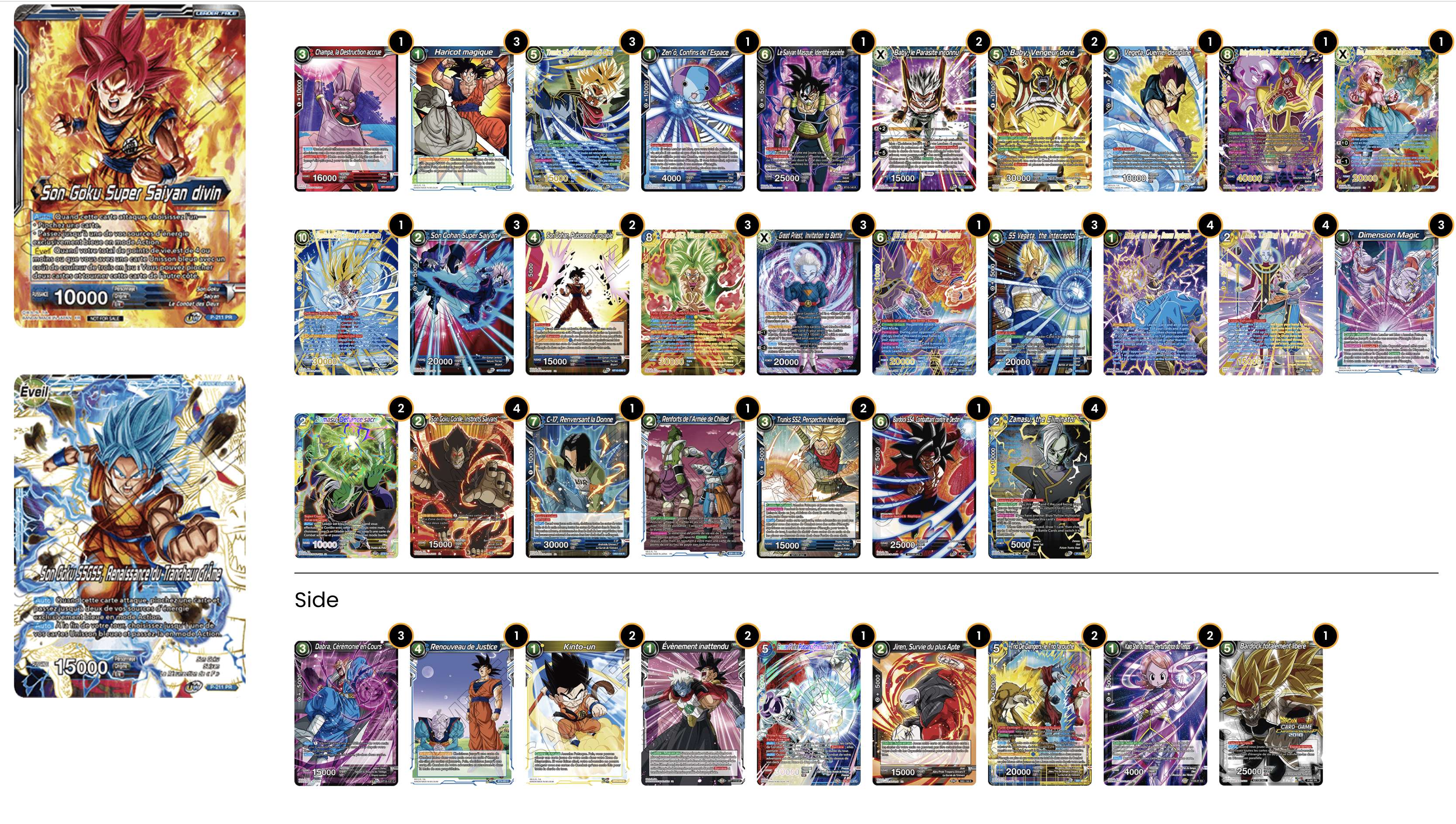 Decklist de Alexandre Soldini