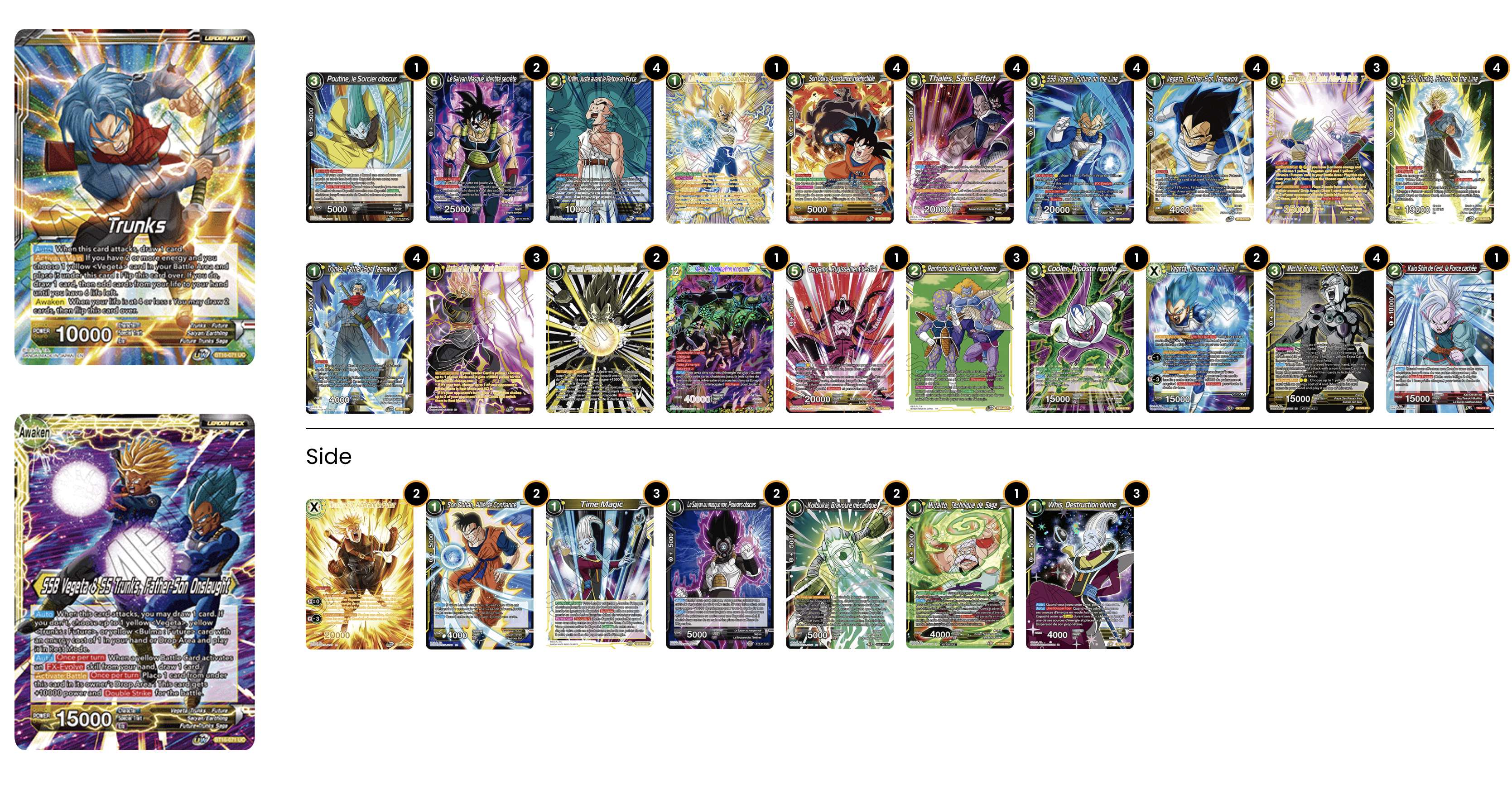 Decklist de Richard Azario