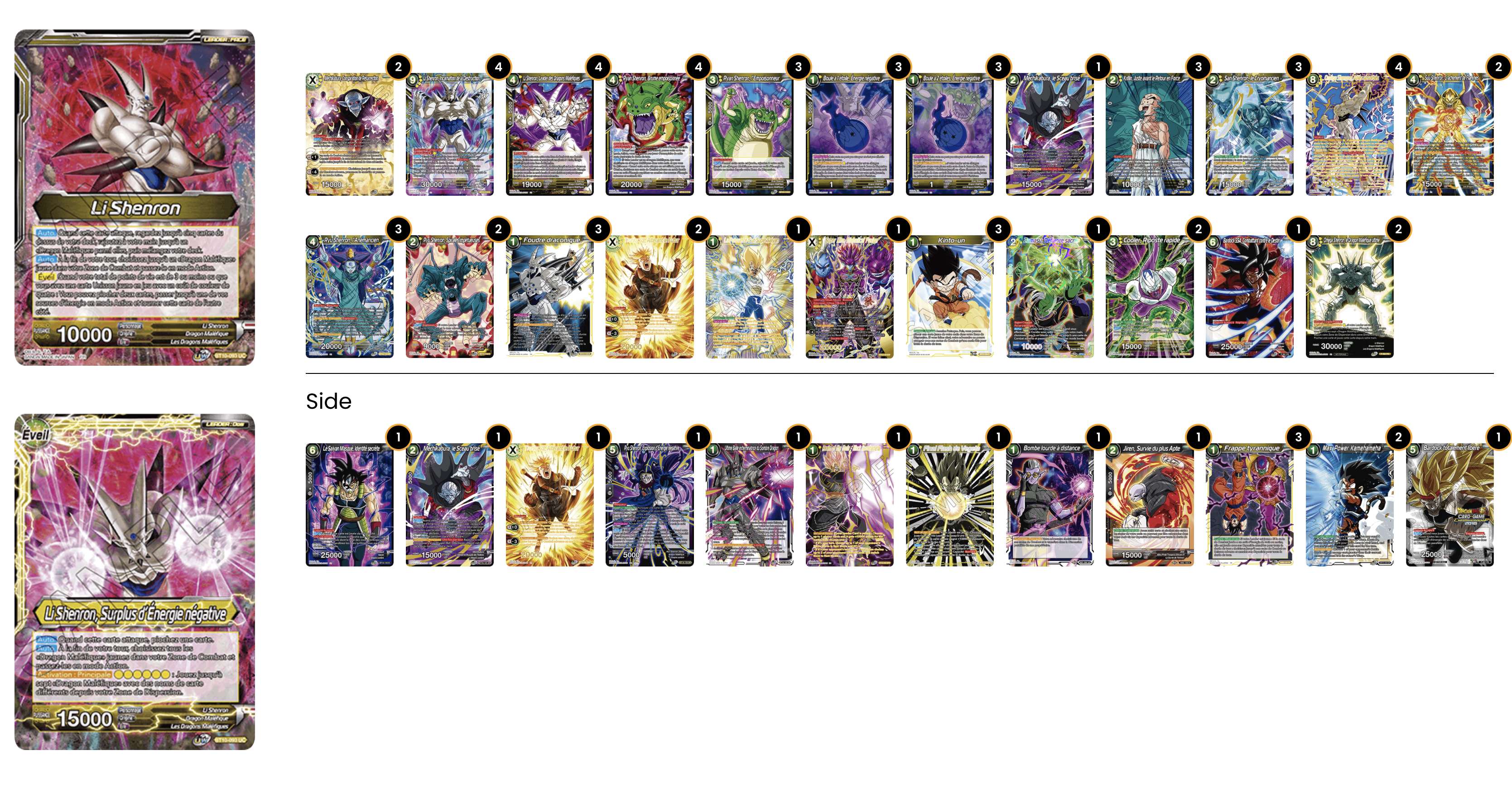 Decklist de Caomhan Reid