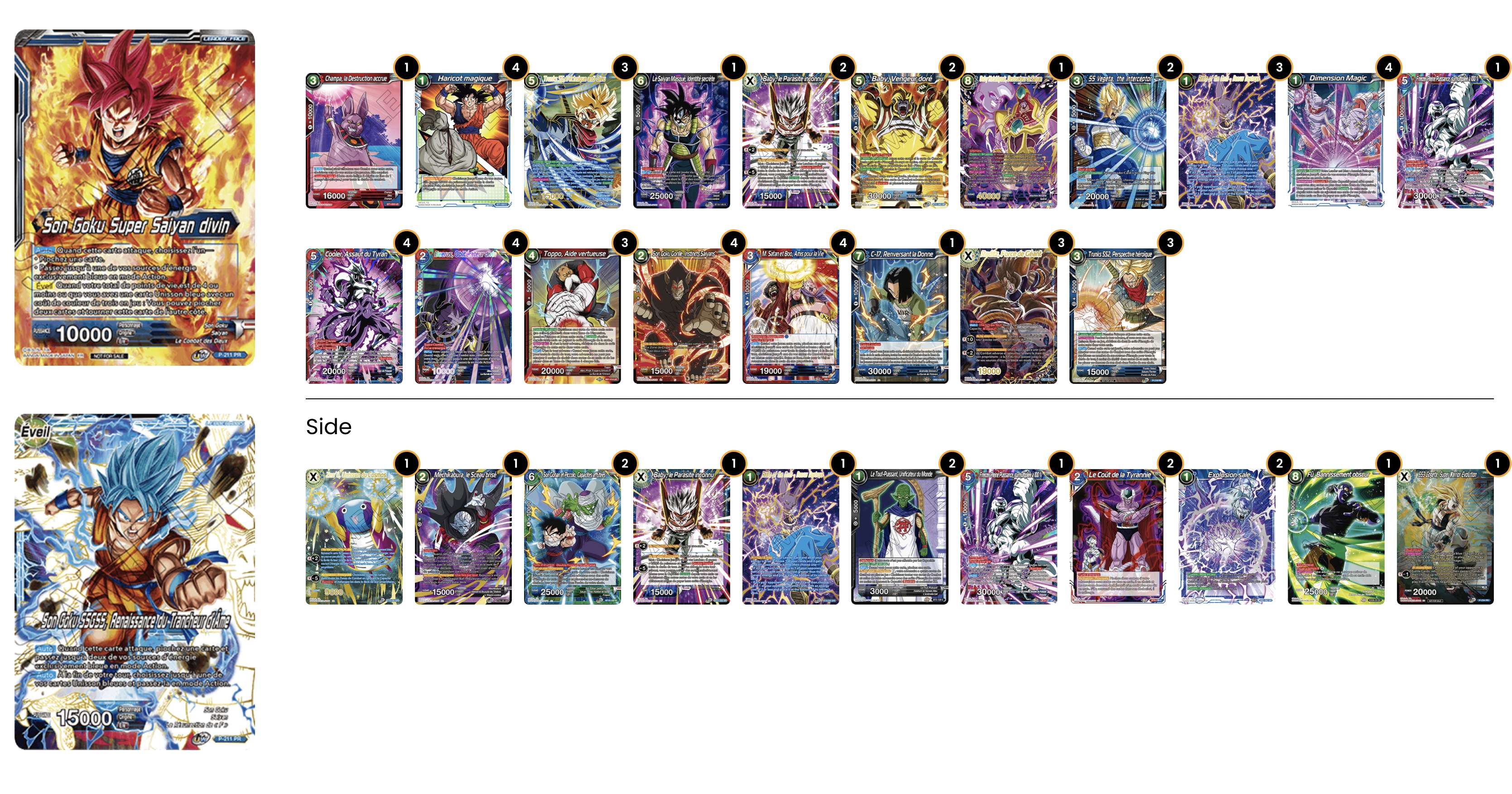 Decklist de Mehdi Ben brahim