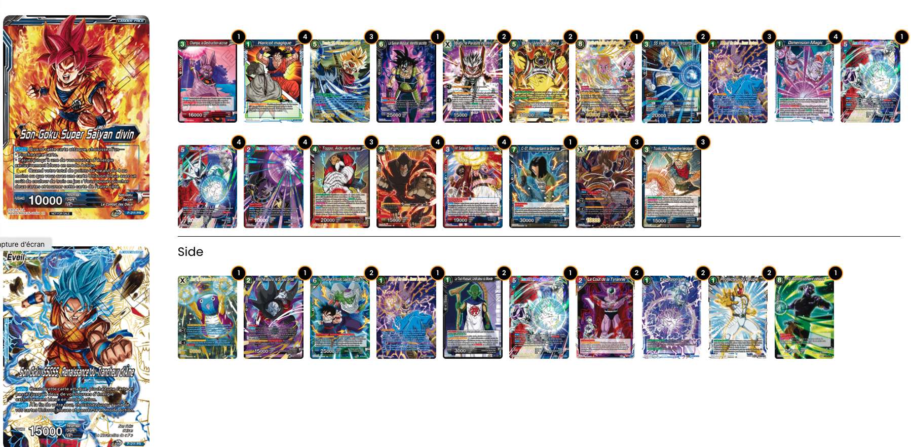 Decklist de Ismael Rotger