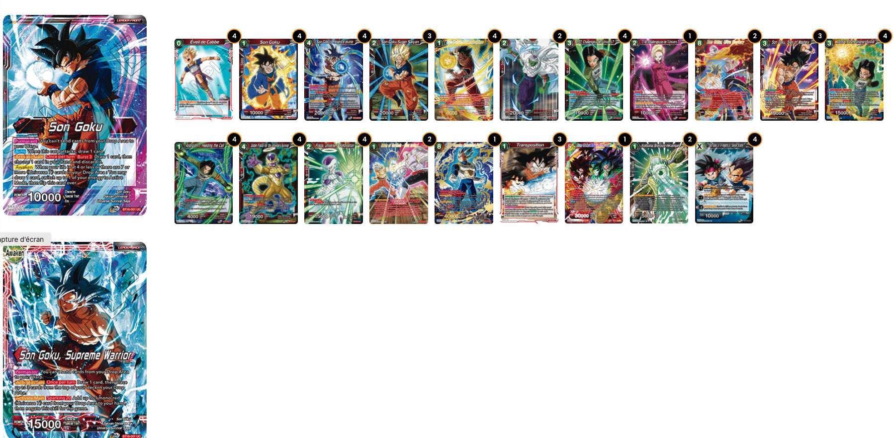 Decklist de Robert Rietze