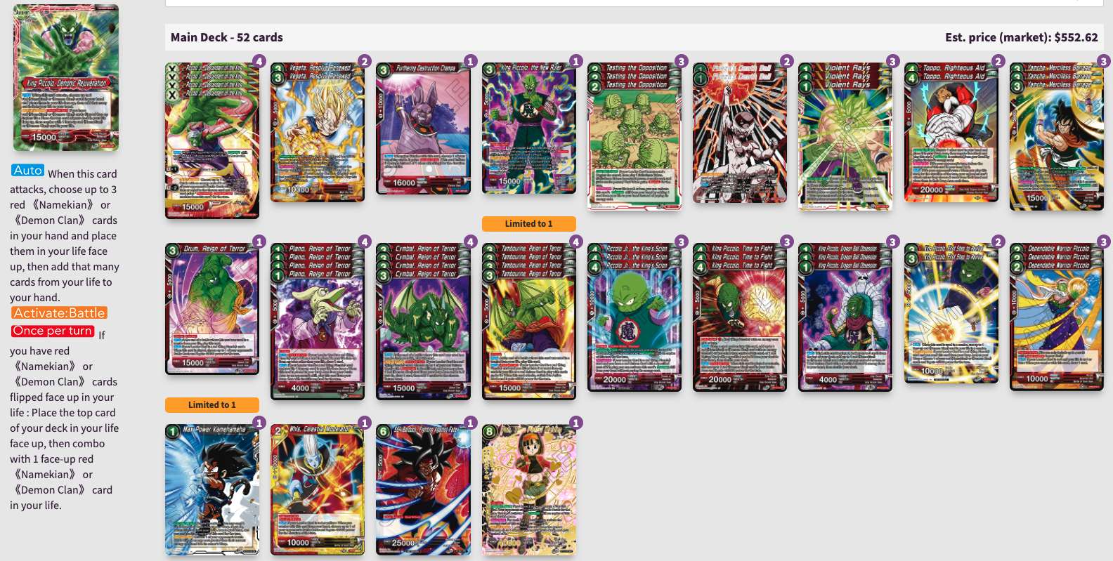 Decklist image · Ensar Dibekli