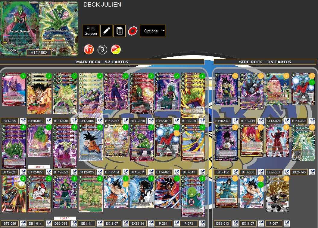 Decklist image · Julien Nemeghaire