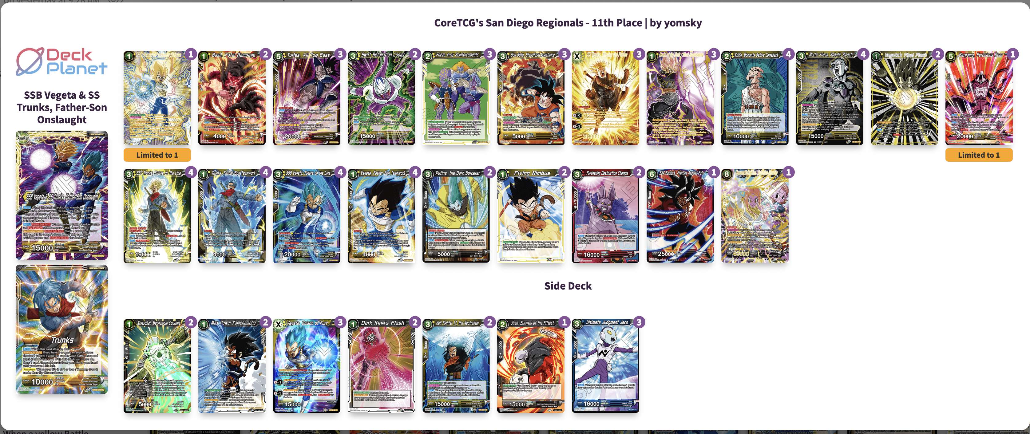 Decklist image · Joshua Brown