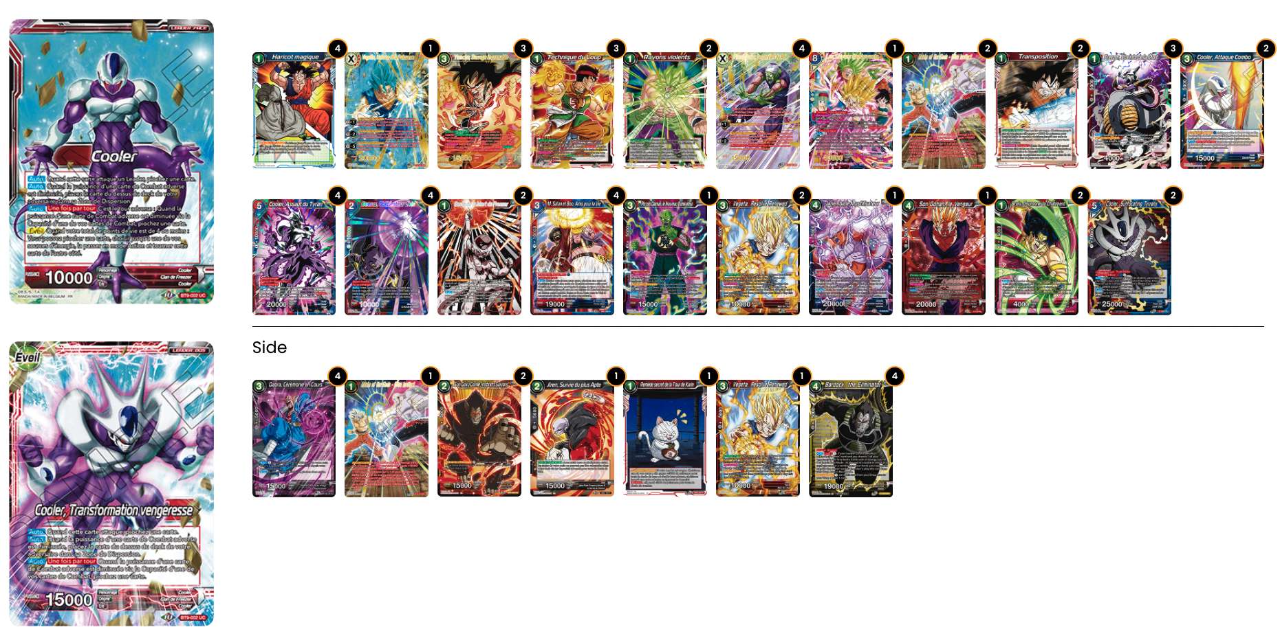 Decklist de Roberto Bonomelli