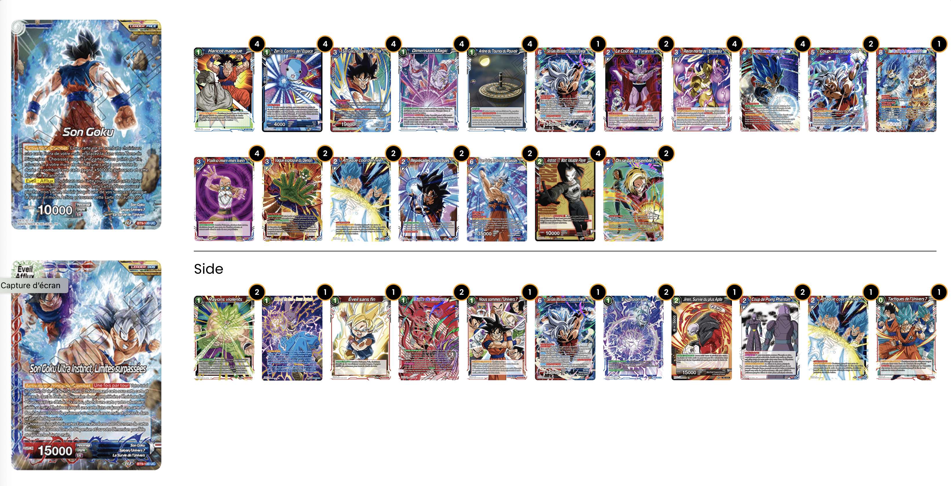 Decklist de Michael Kerrick