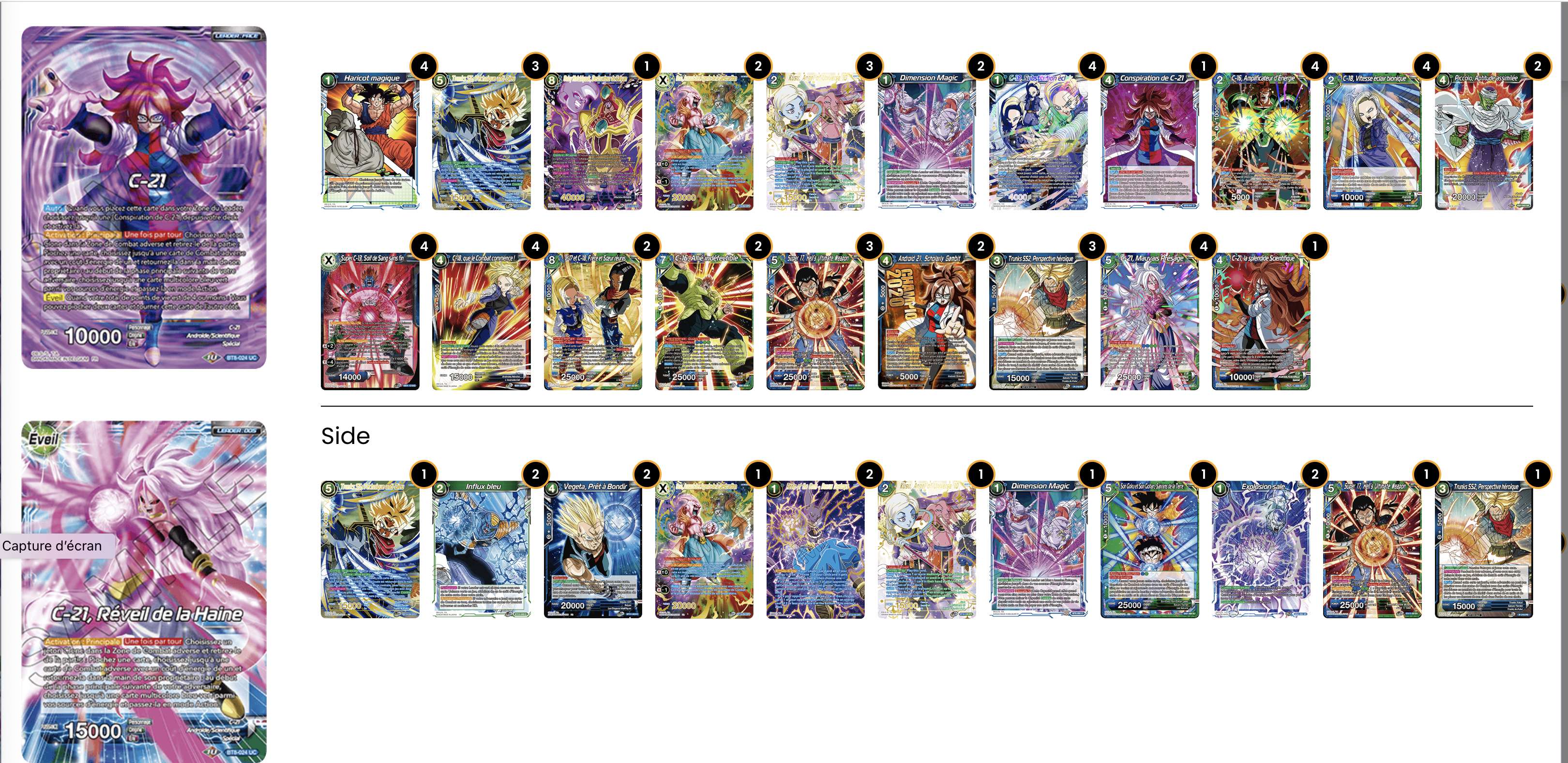 Decklist de Rohit Poosarla