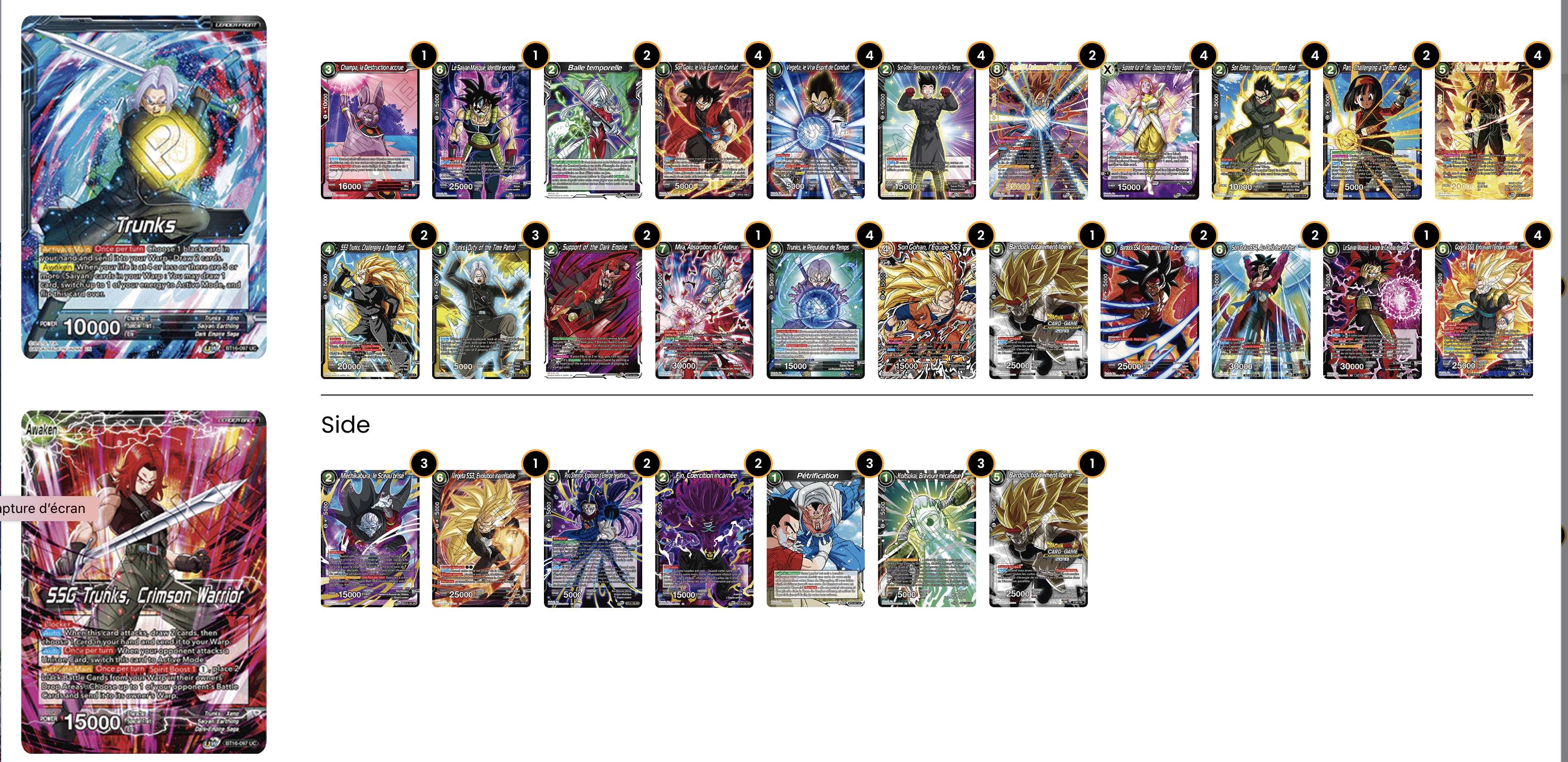 Decklist de Isaiah Herring