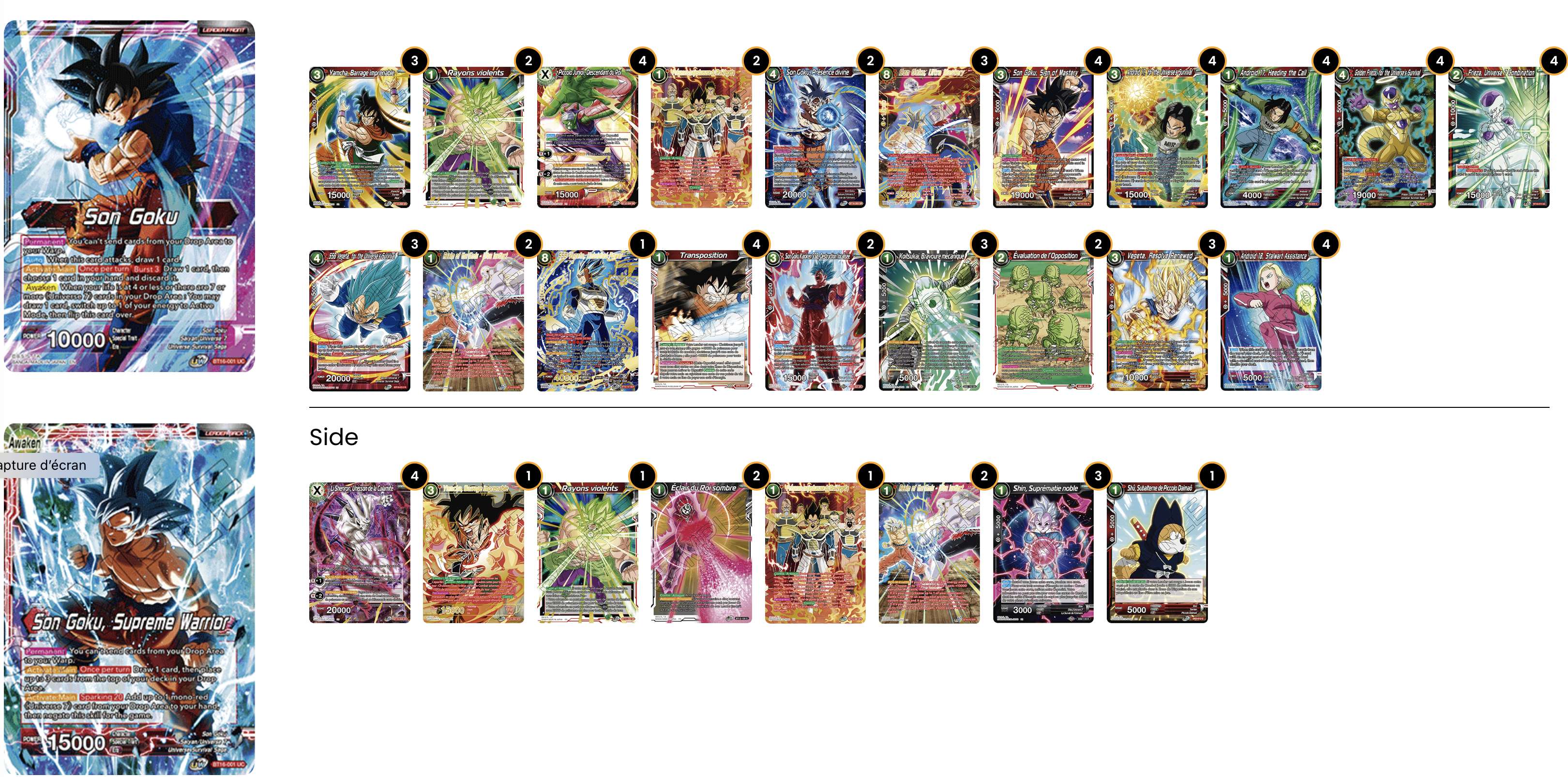 Decklist de Andrew Fulger