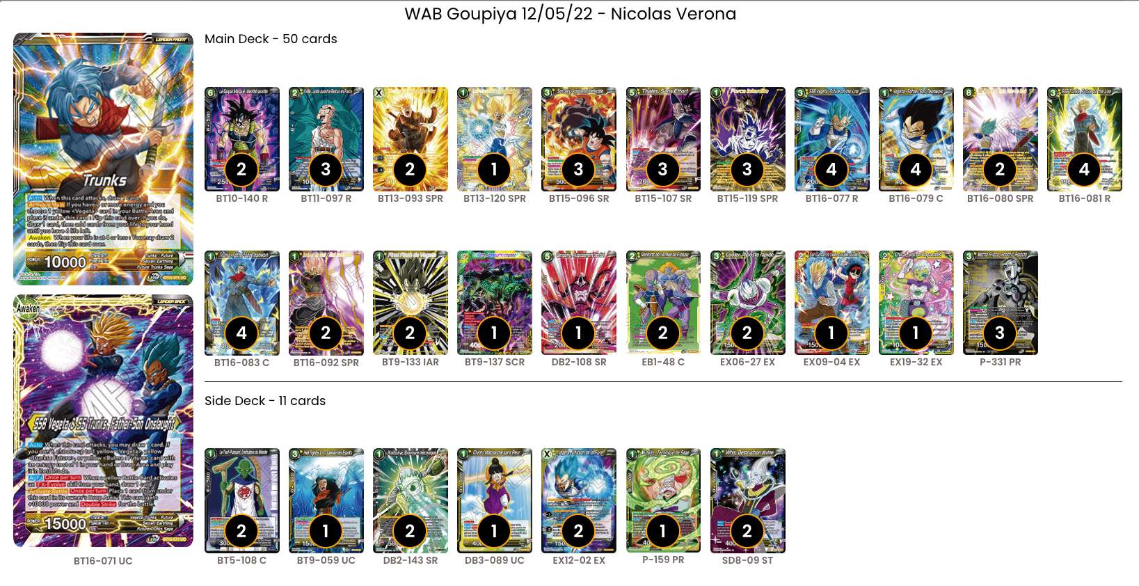 Decklist image · Nicolas Verona