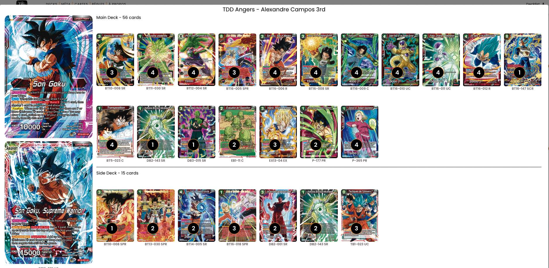 Decklist image · Alexandre Campos