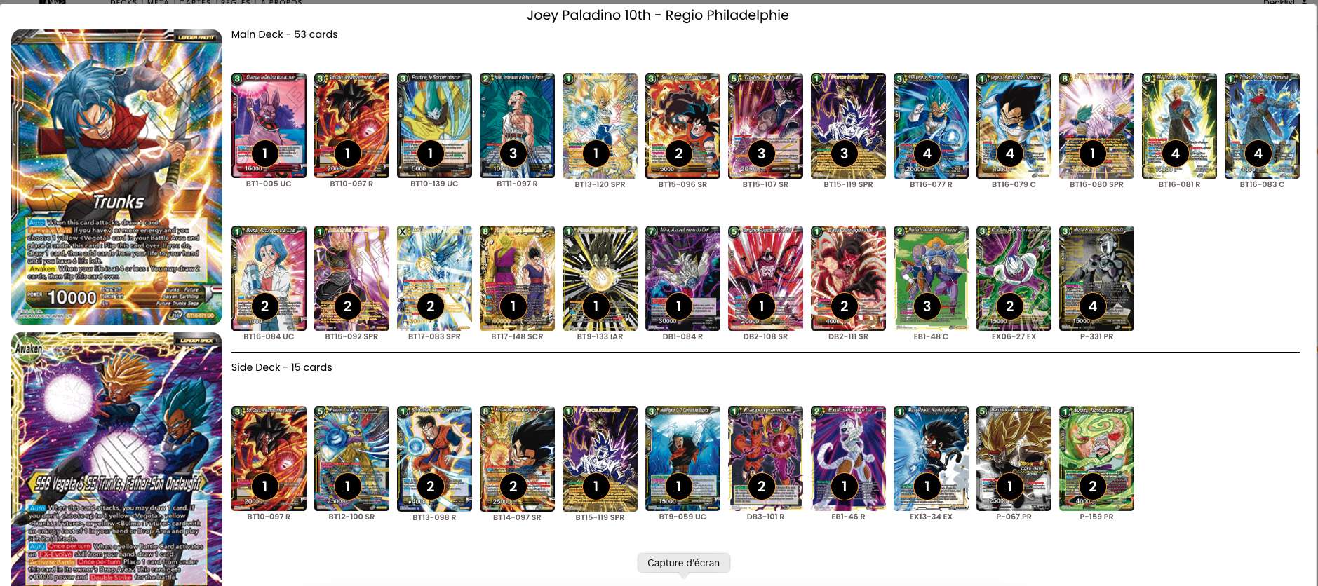 Decklist image · Joey Paladino