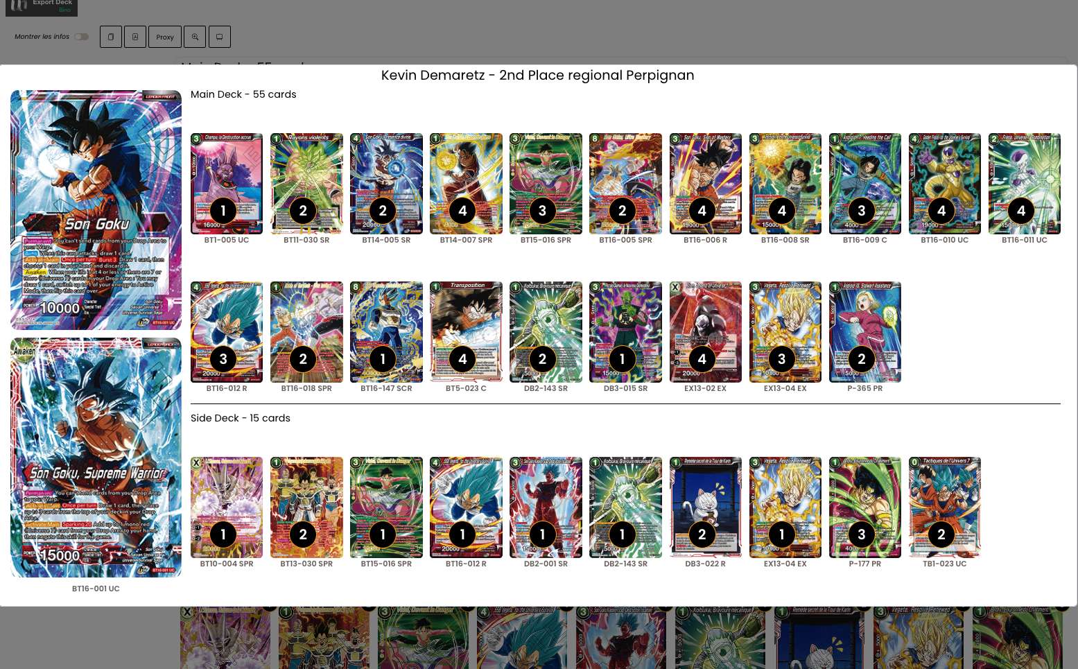 Decklist image · Kevin Demaretz