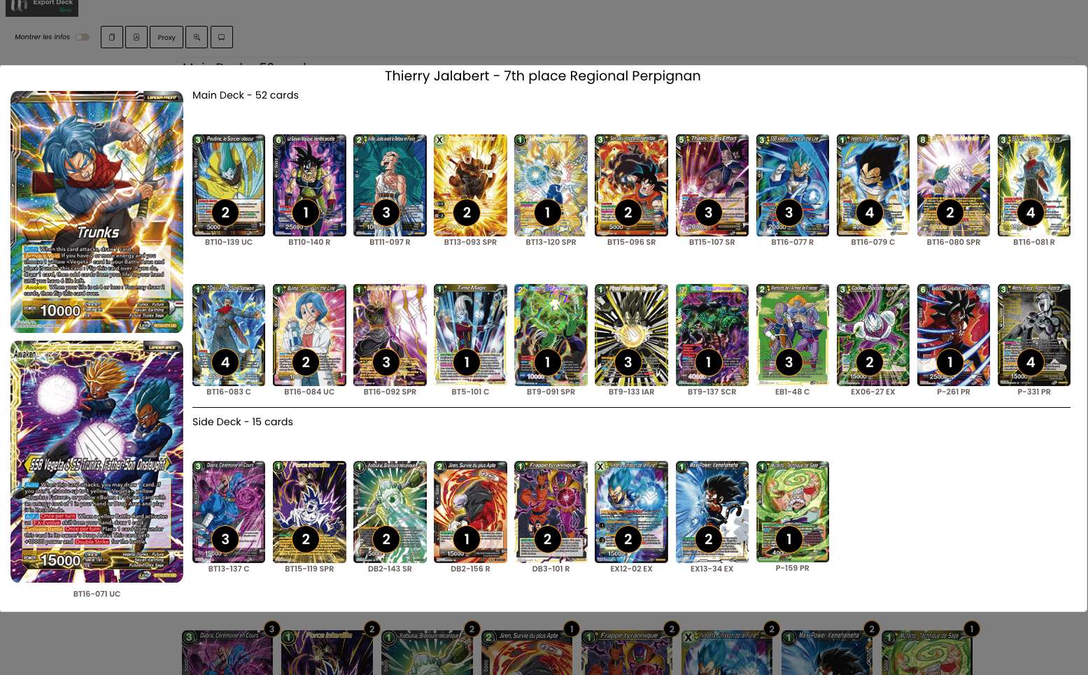 Decklist image · Thierry Jalabert