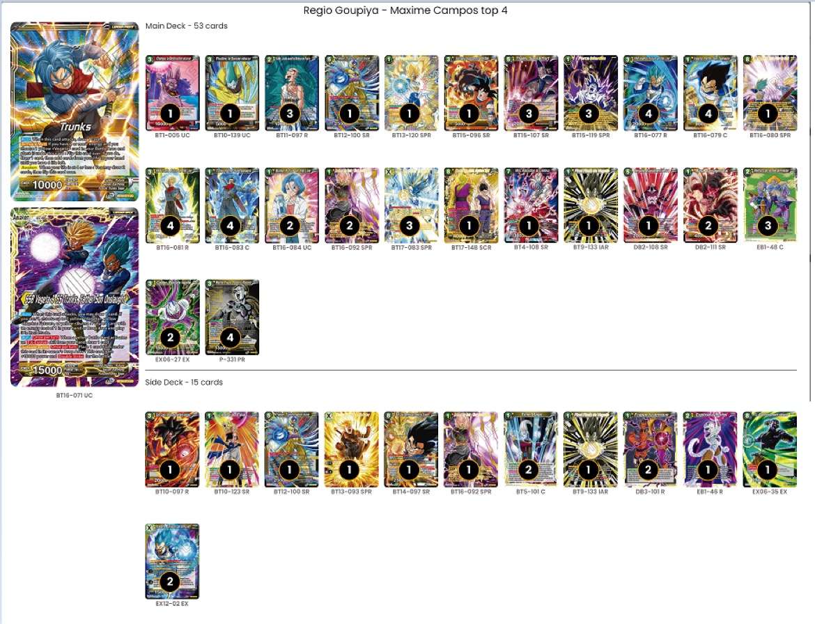 Decklist image · Maxime Campos