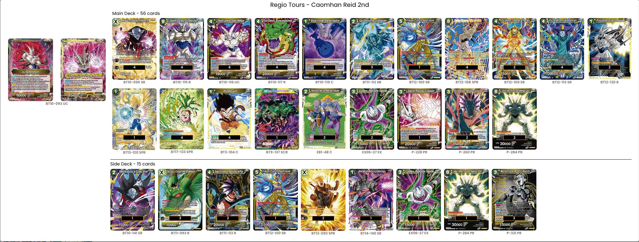 Decklist image · Caomhan Reid