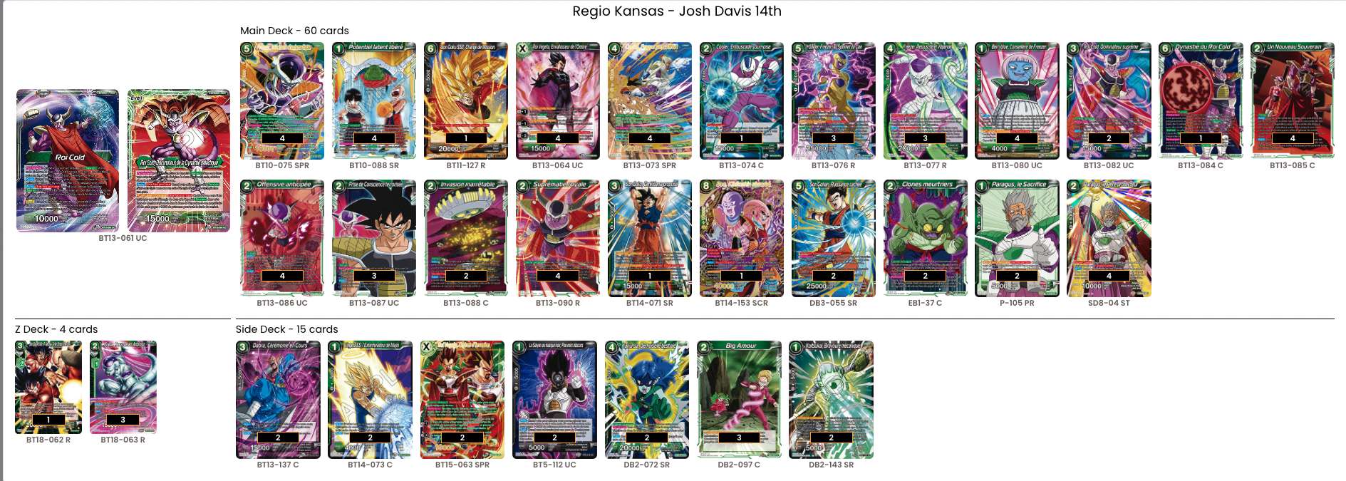 Decklist image · Josh Davis