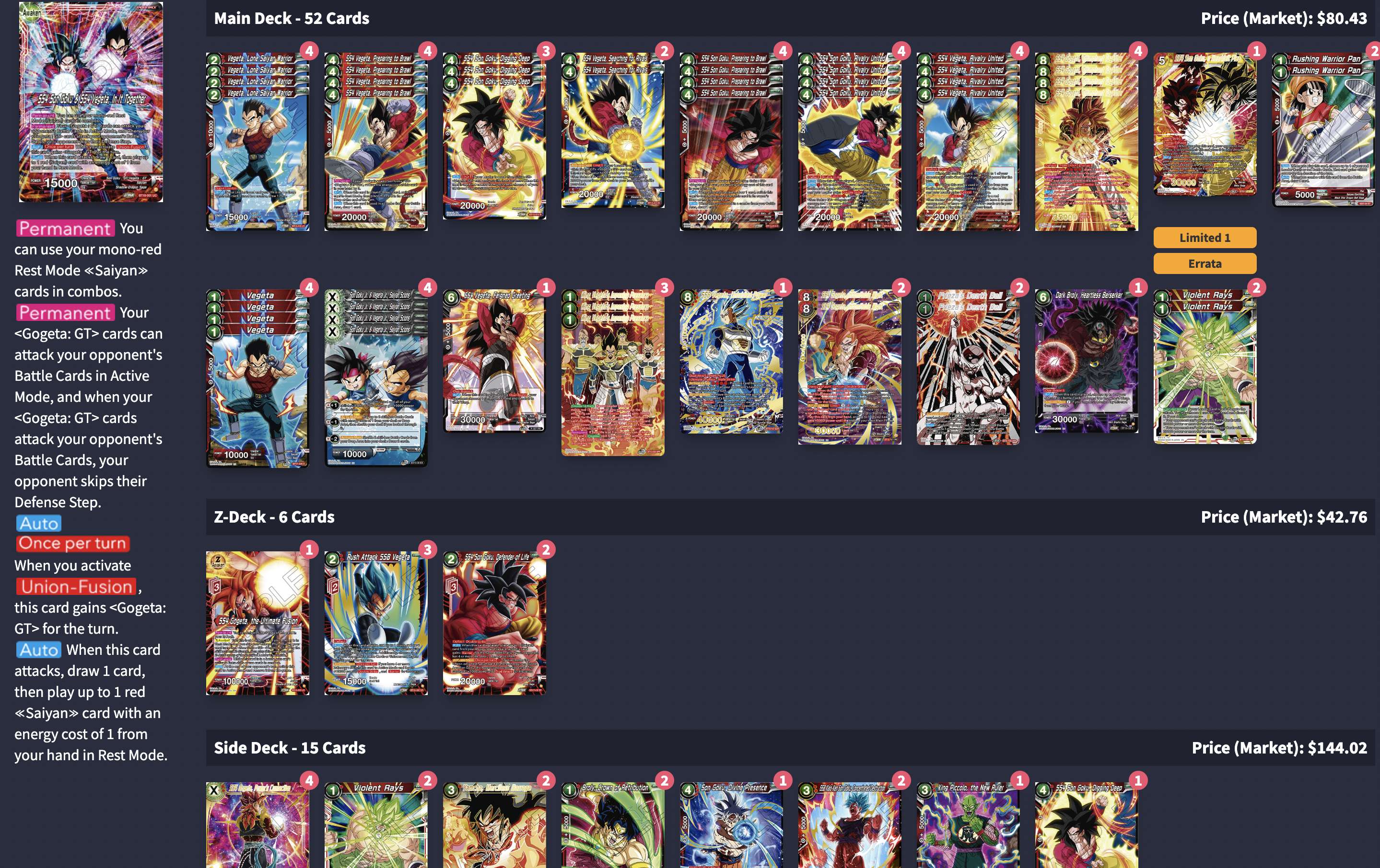 Decklist de Juha Bach