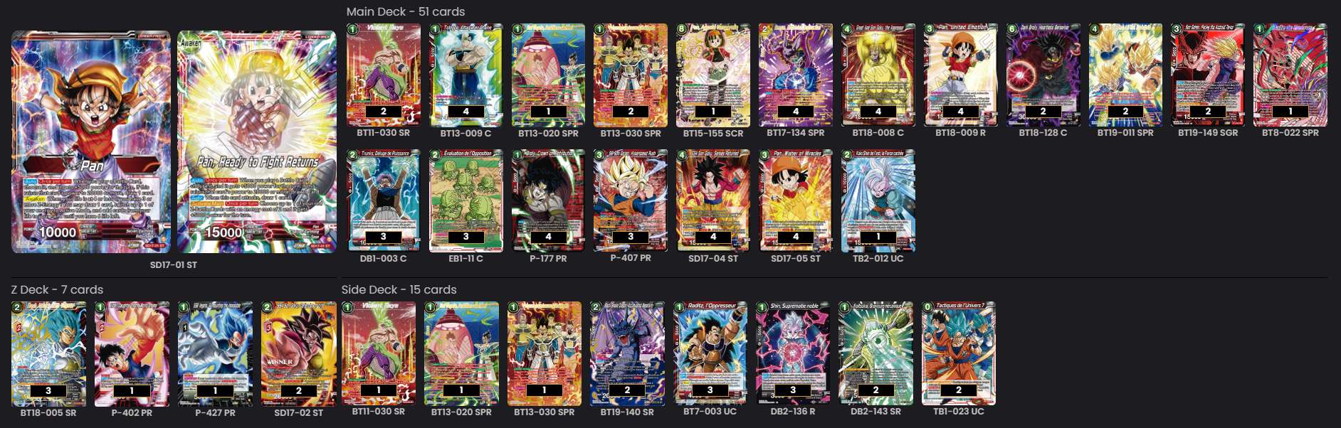 Decklist de Alexandre Campos