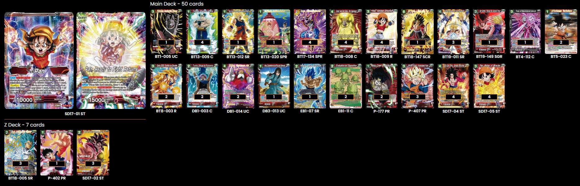 Decklist de Jayson Scott