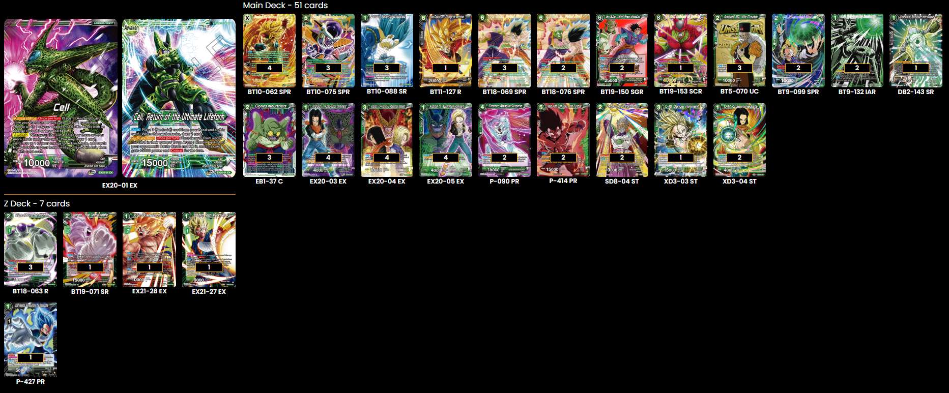 Decklist de Andrew Tan