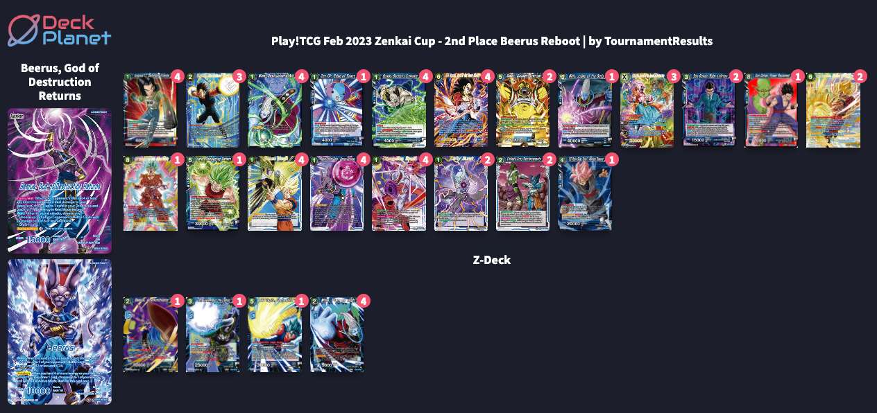 Decklist de Giovanni Ragusa