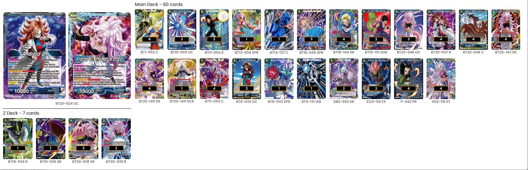 Decklist de Tomas Alvarez