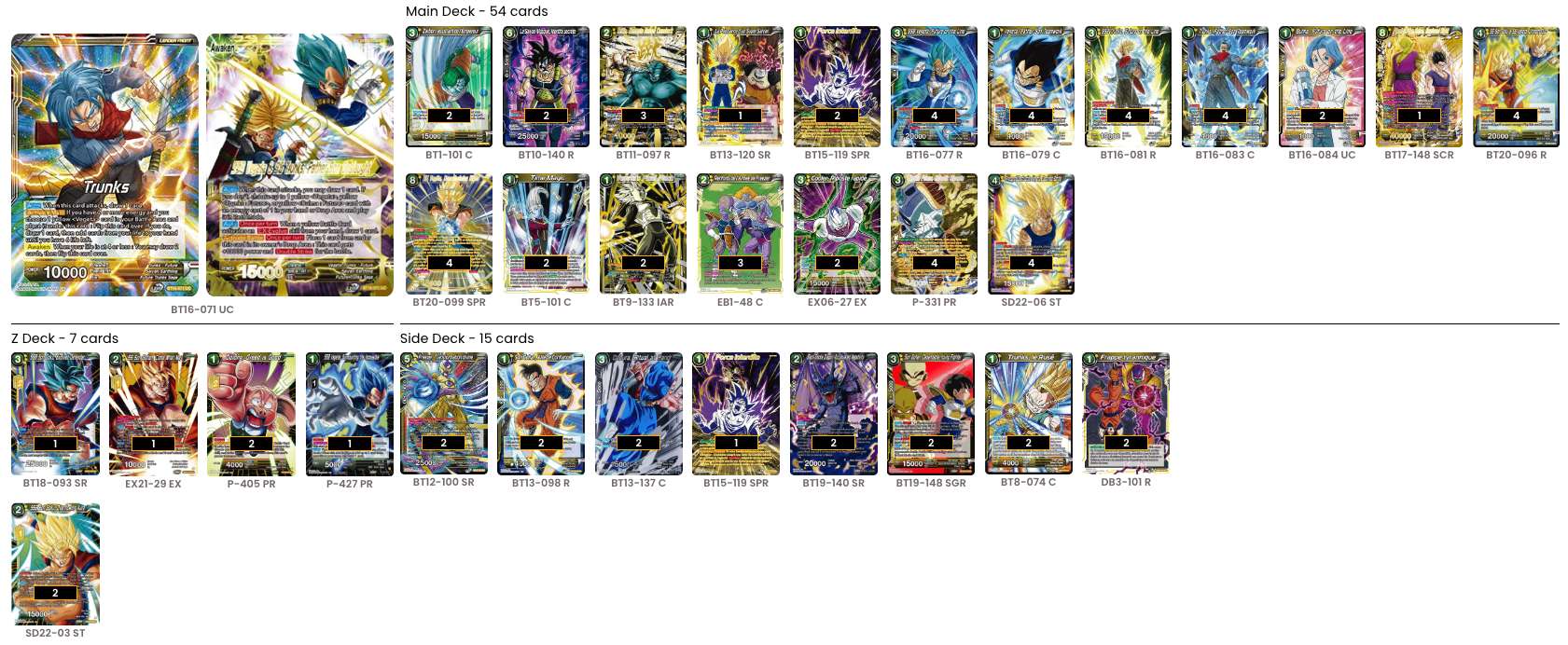 Decklist image · Max Kennedy