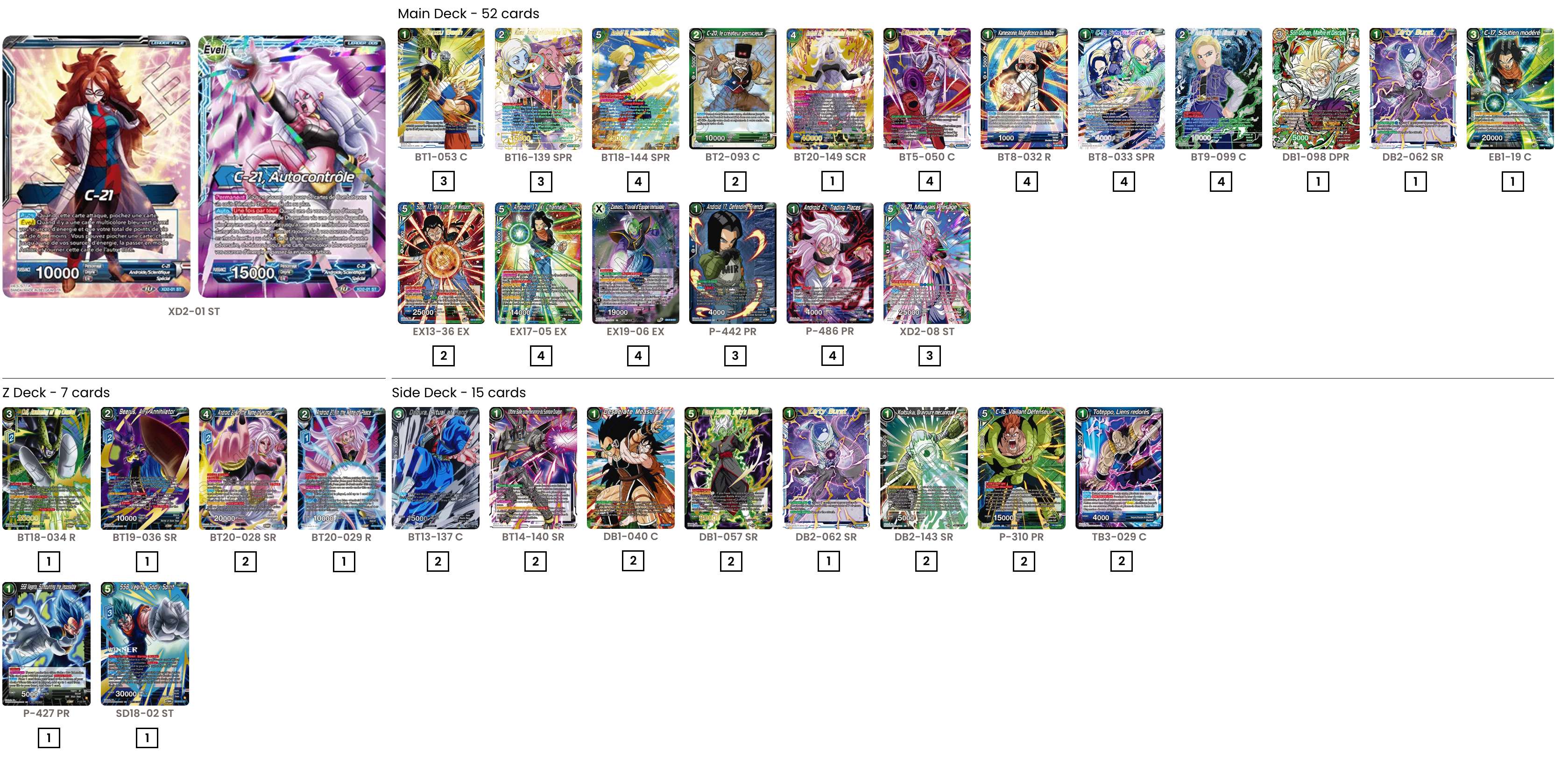 Decklist de Jose Maria Labrador Sanchez