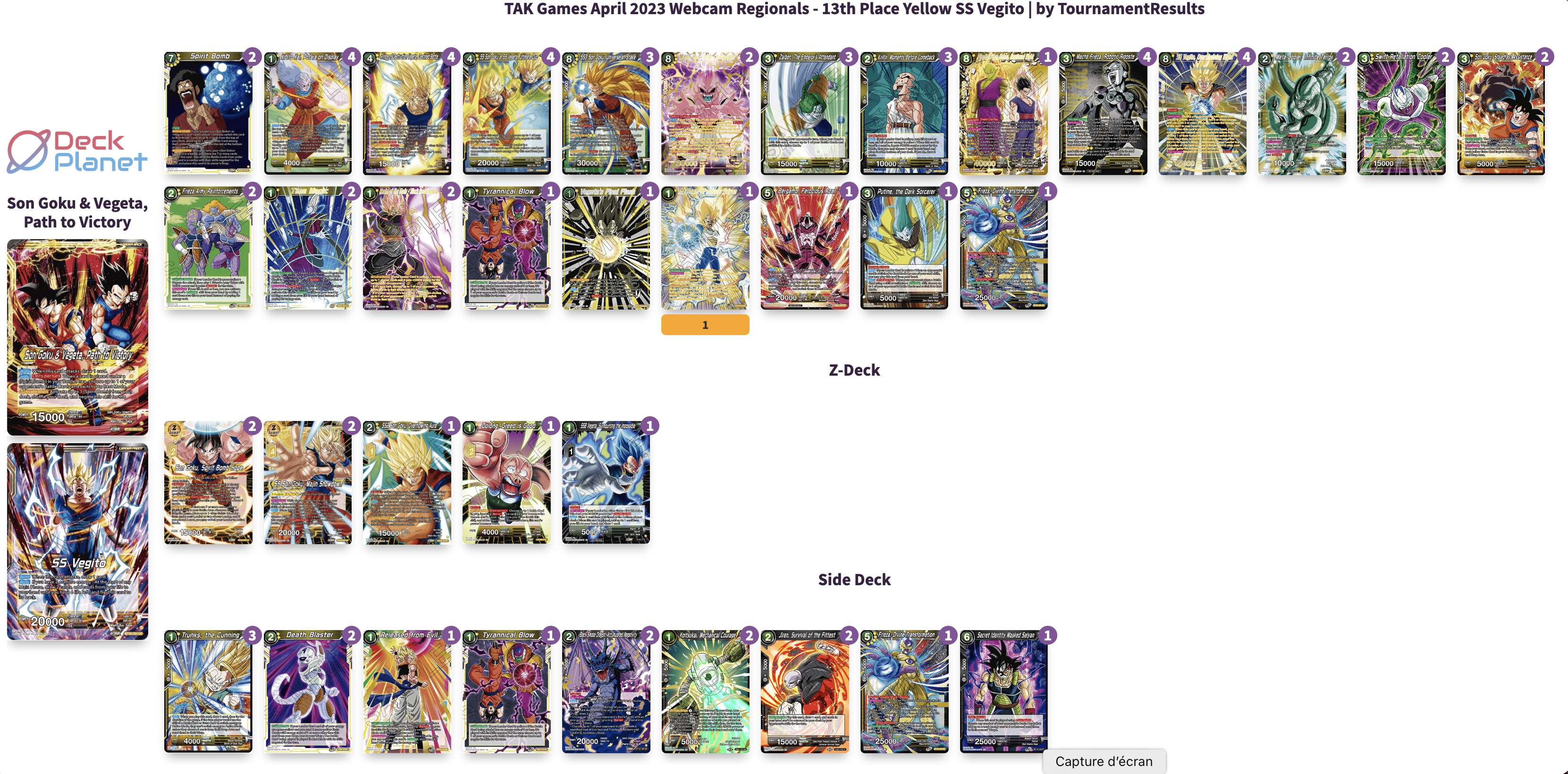 Decklist de Emre Sahan