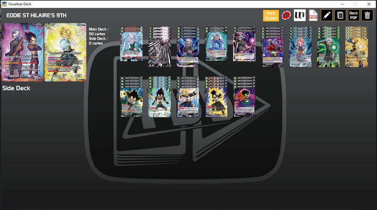 Decklist image · Eddie St Hilaire