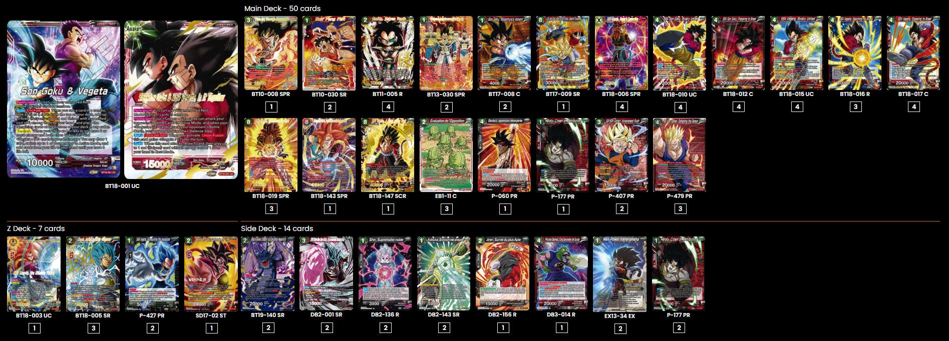 Decklist de Lord Terry