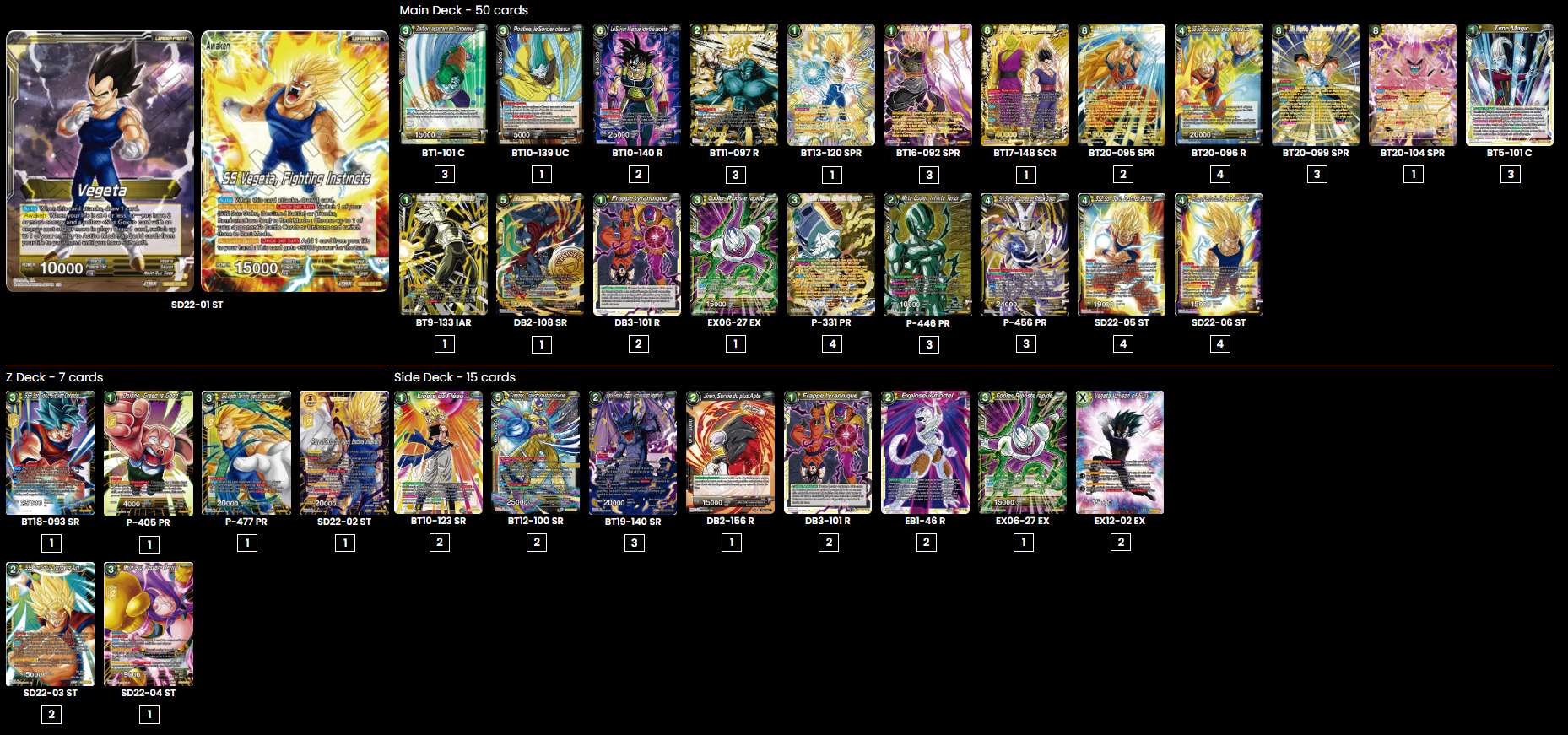 Decklist de Philip Tarpini