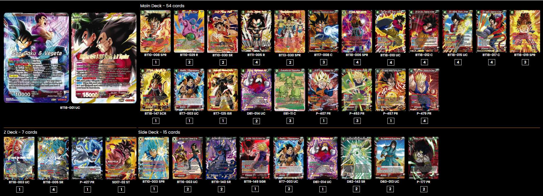 Decklist de Khaled Abichou