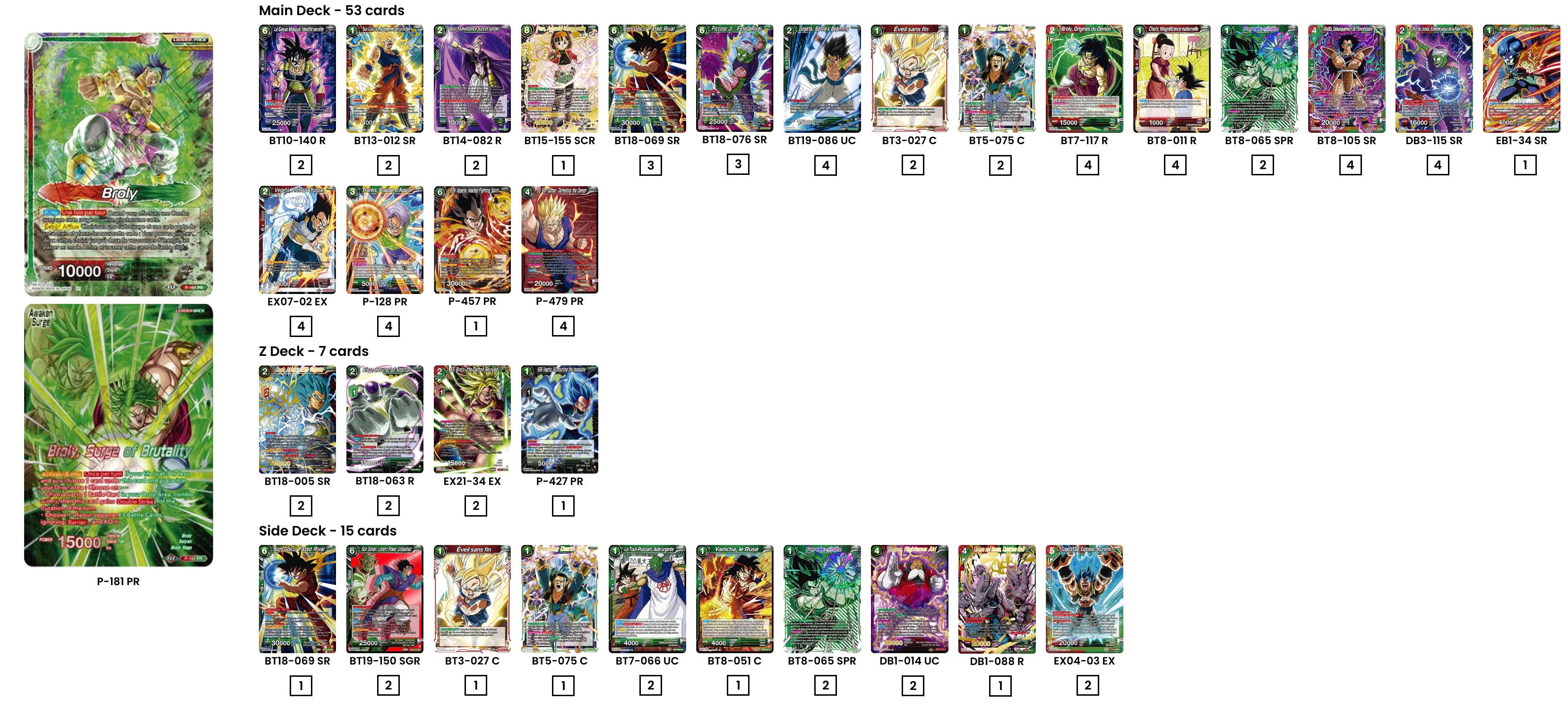 Decklist image · Dane Reichenbach