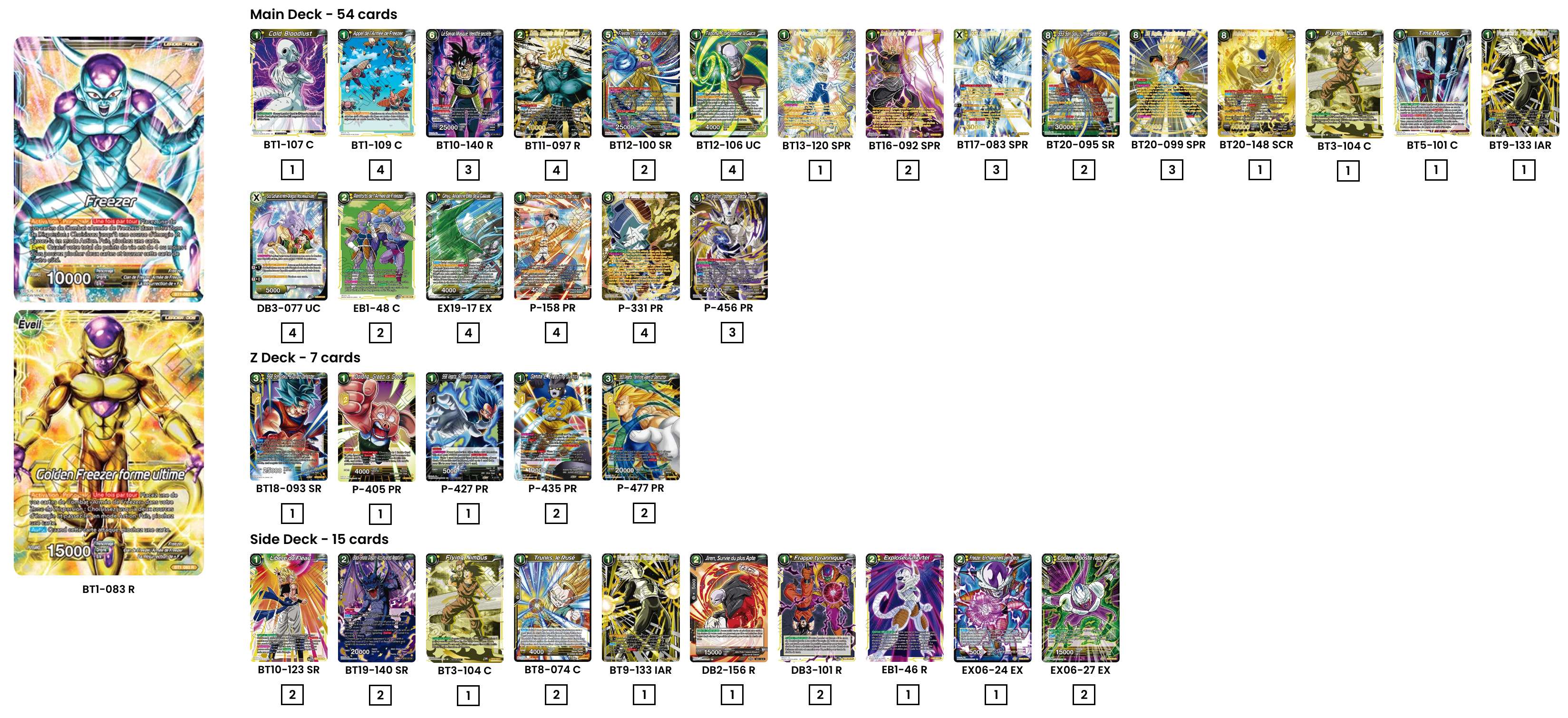 Decklist de Michael Kerrick