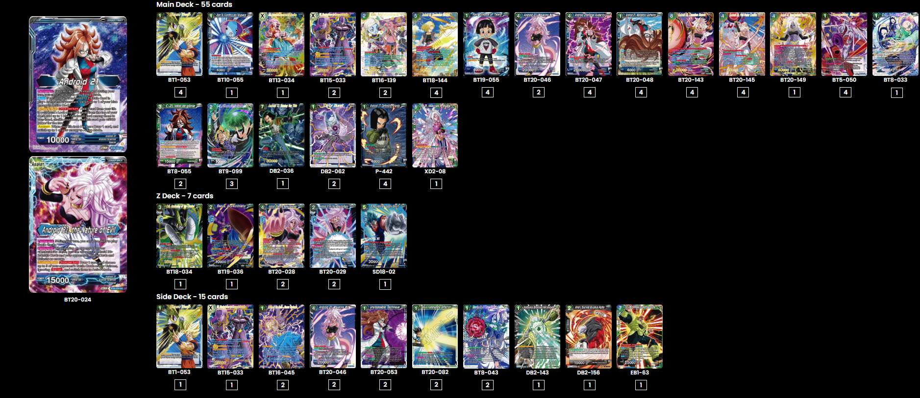 Decklist image · Camilo Ignacio Vega Ortega