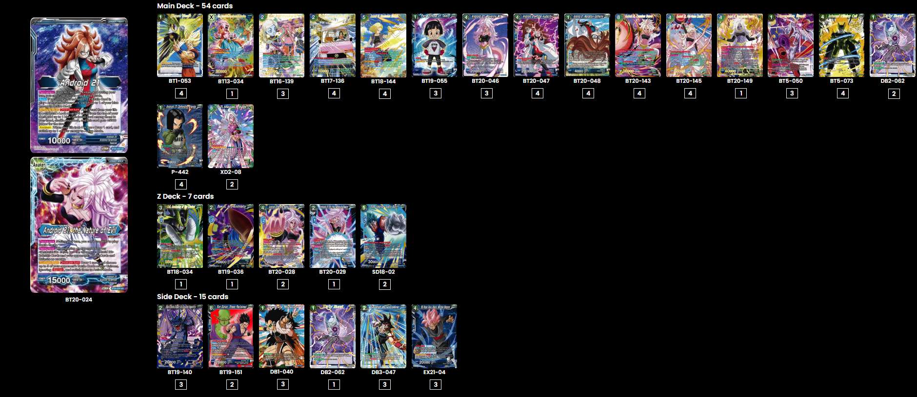 Decklist image · Roberto Morán